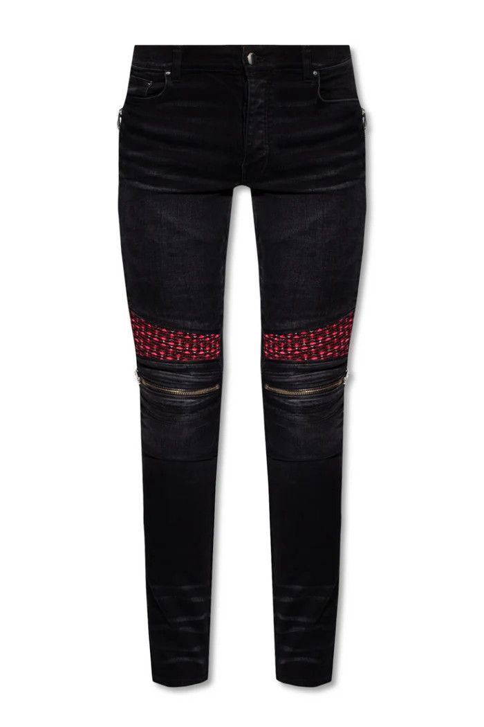 Amiri o1wfsh0625 Velvet PJ MX2 Jeans in Black Size US 38 / EU 54 - 1 Thumbnail