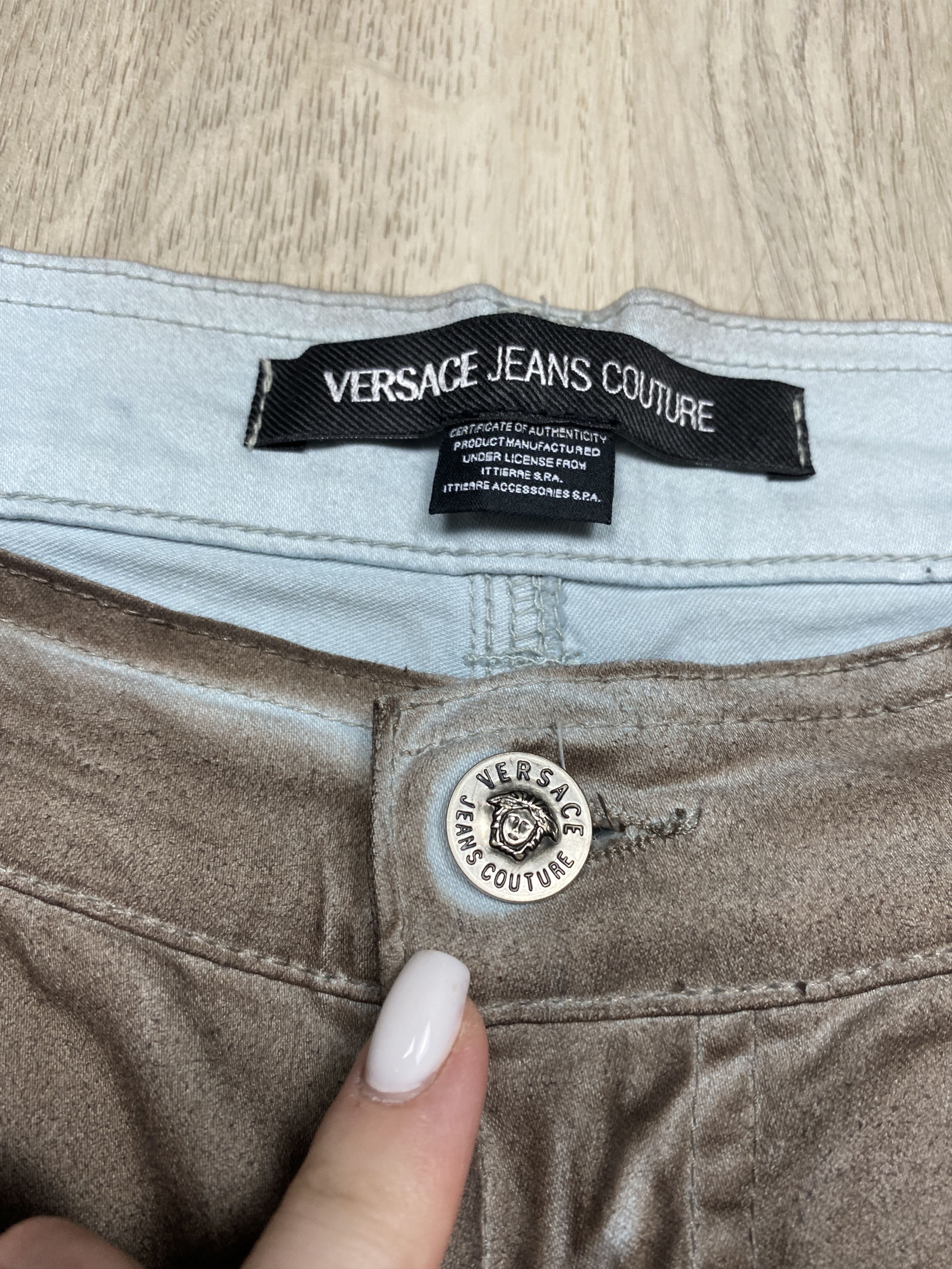 Versace Jeans Couture Versace Jeans Couture Vintage Womens Denim Pants Jeans Size 33" - 9 Thumbnail