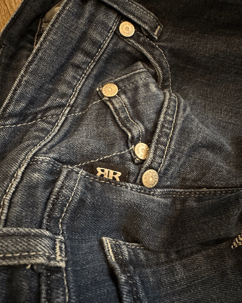 Rock & Republic × Vintage Vintage Y2K Rock & Republic Straight Leg Women's Jeans 28x31 Size 28" / US 6 / IT 42 - 6 Thumbnail