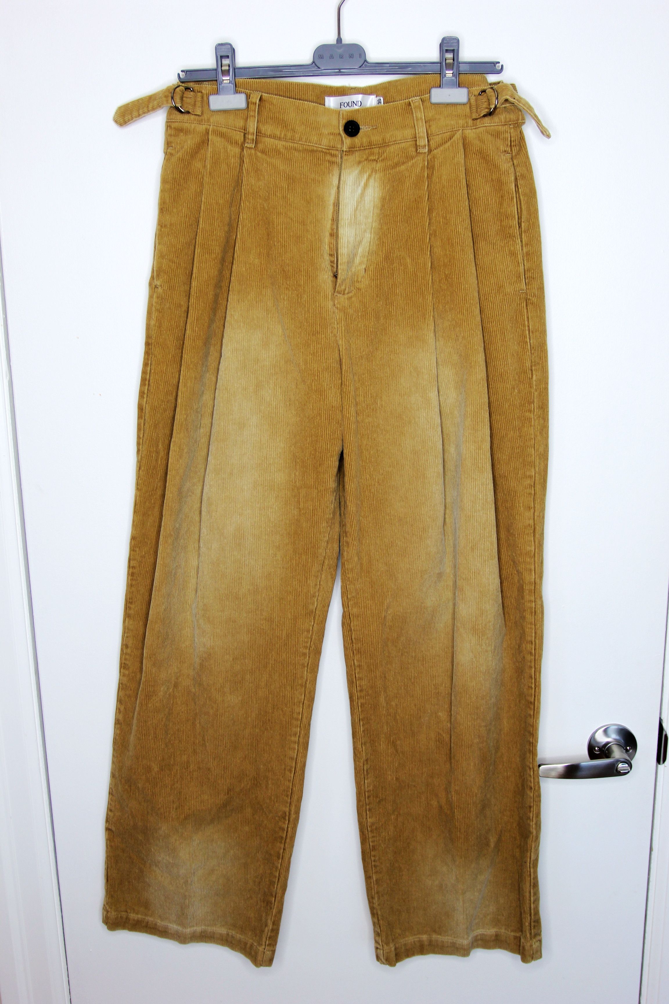 Other BNWT AW25 FOUND PLEATED CORDUROY PANTS 30 Size US 30 / EU 46 - 2 Thumbnail