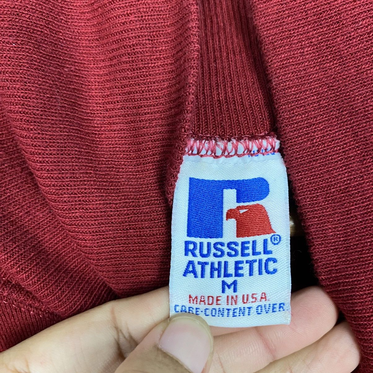 Japanese Brand Russell Athletic Carolina Big Logo Embroider Shawl Collar Size US M / EU 48-50 / 2 - 15 Thumbnail