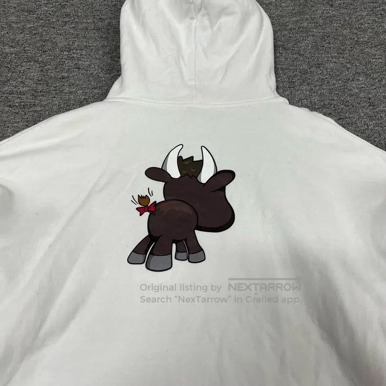 Balenciaga Balenciaga Calf Hooded Sweatshirt Size US XS / EU 42 / 0 - 7 Thumbnail