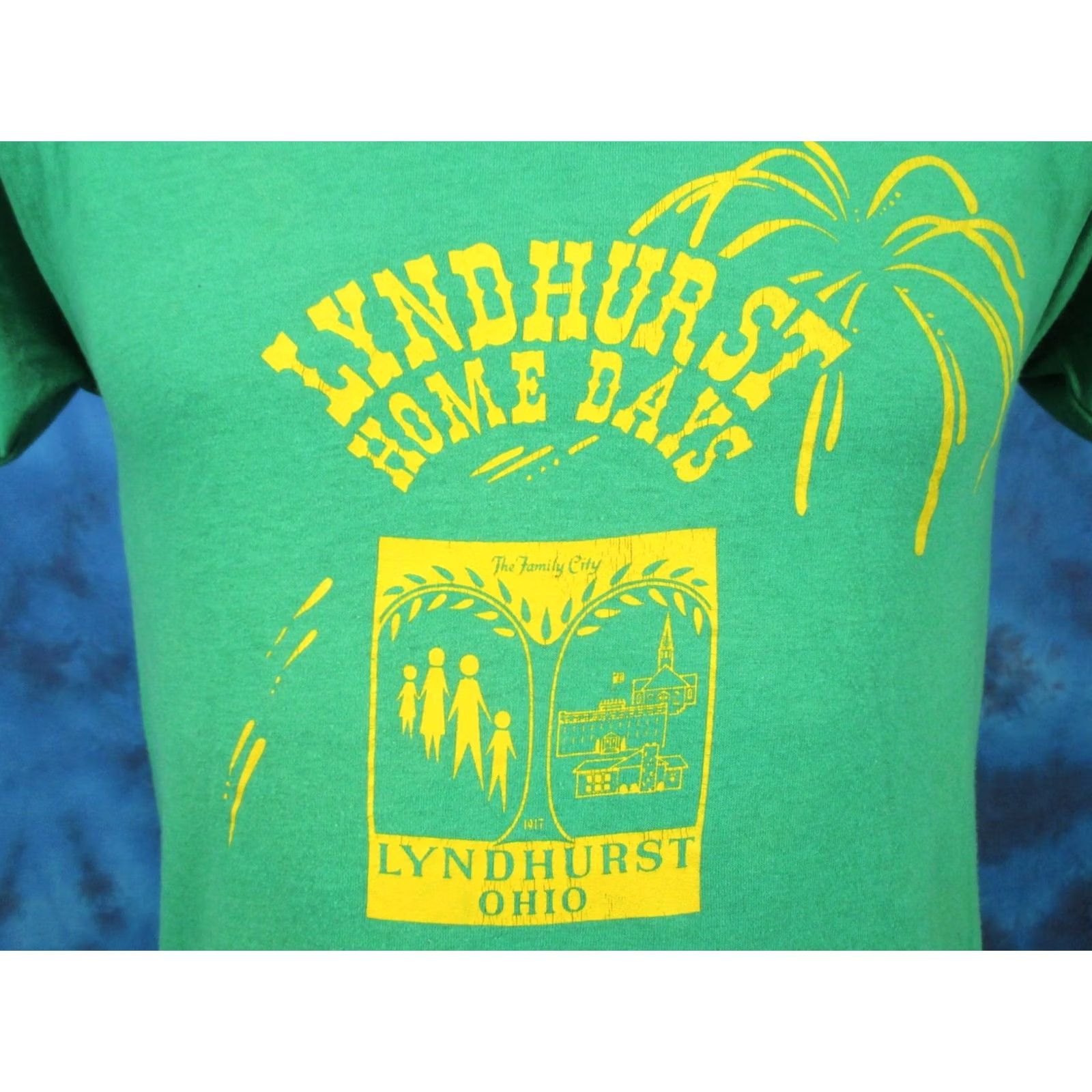 Vintage VINTAGE 80s LYNDHURST OHIO FAMILY CITY HOME DAYS T-Shirt XS Men Size US XS / EU 42 / 0 - 4 Thumbnail