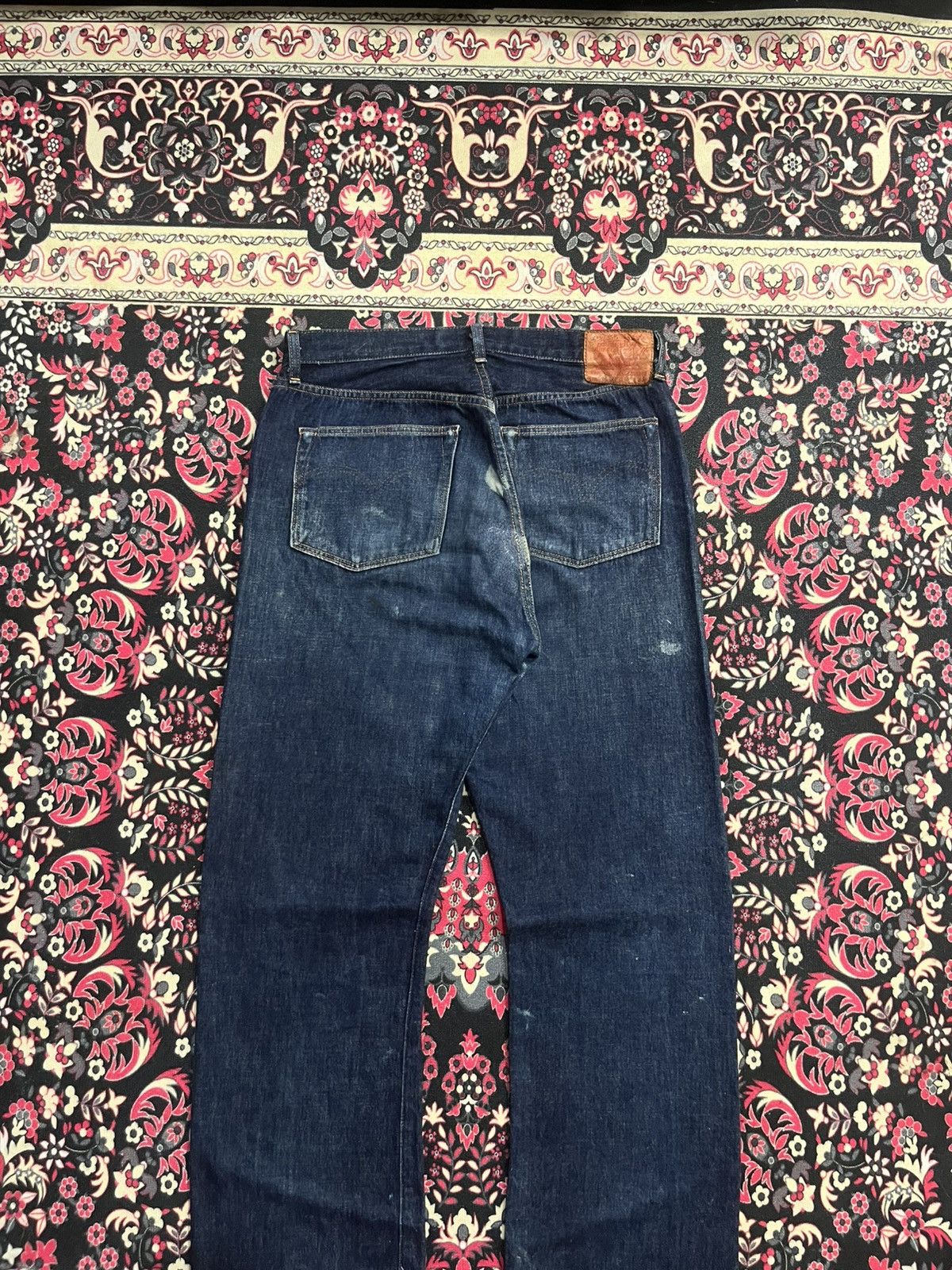 Levi's Vintage Clothing ⚡️Selvedge⚡️Vintage Levi’s LVC S501XX Big E Indigo Washed Jean Size US 34 / EU 50 - 8 Thumbnail