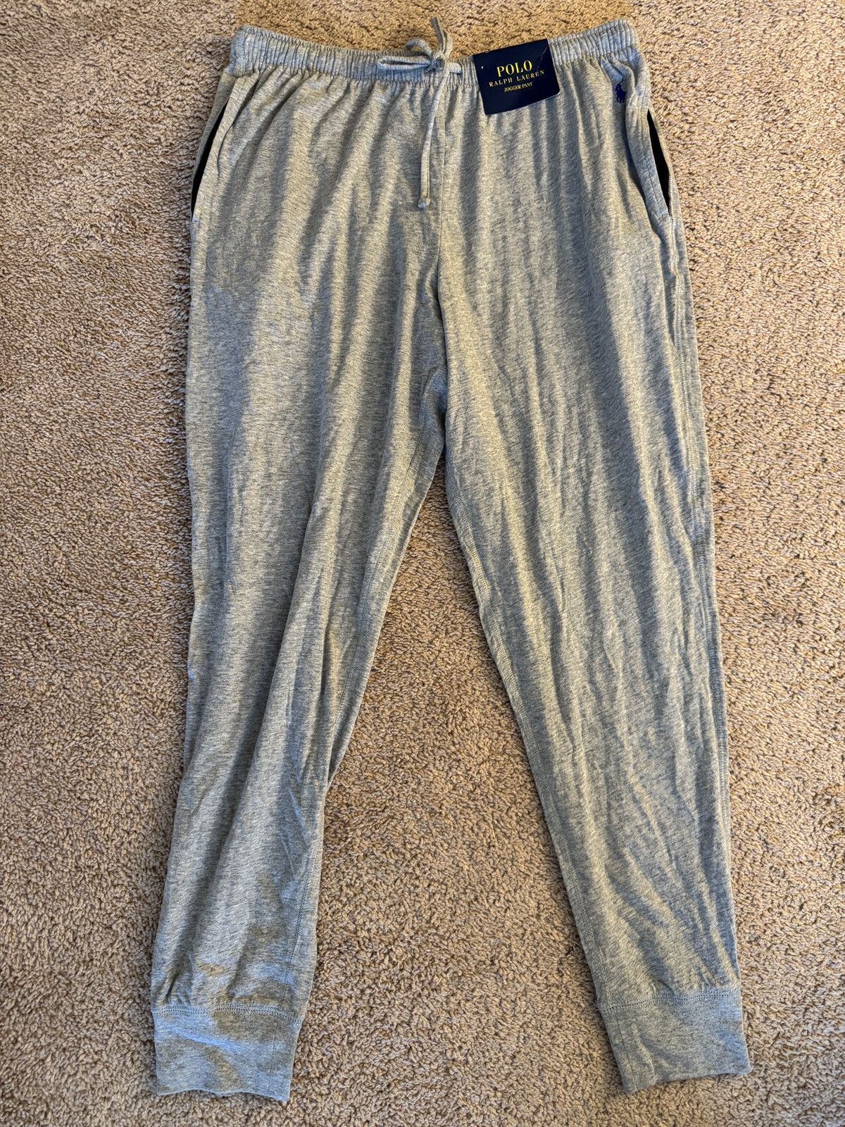 Polo Ralph Lauren Grey Polo Ralph Lauren Pajama joggers Size US 33 - 1 Thumbnail