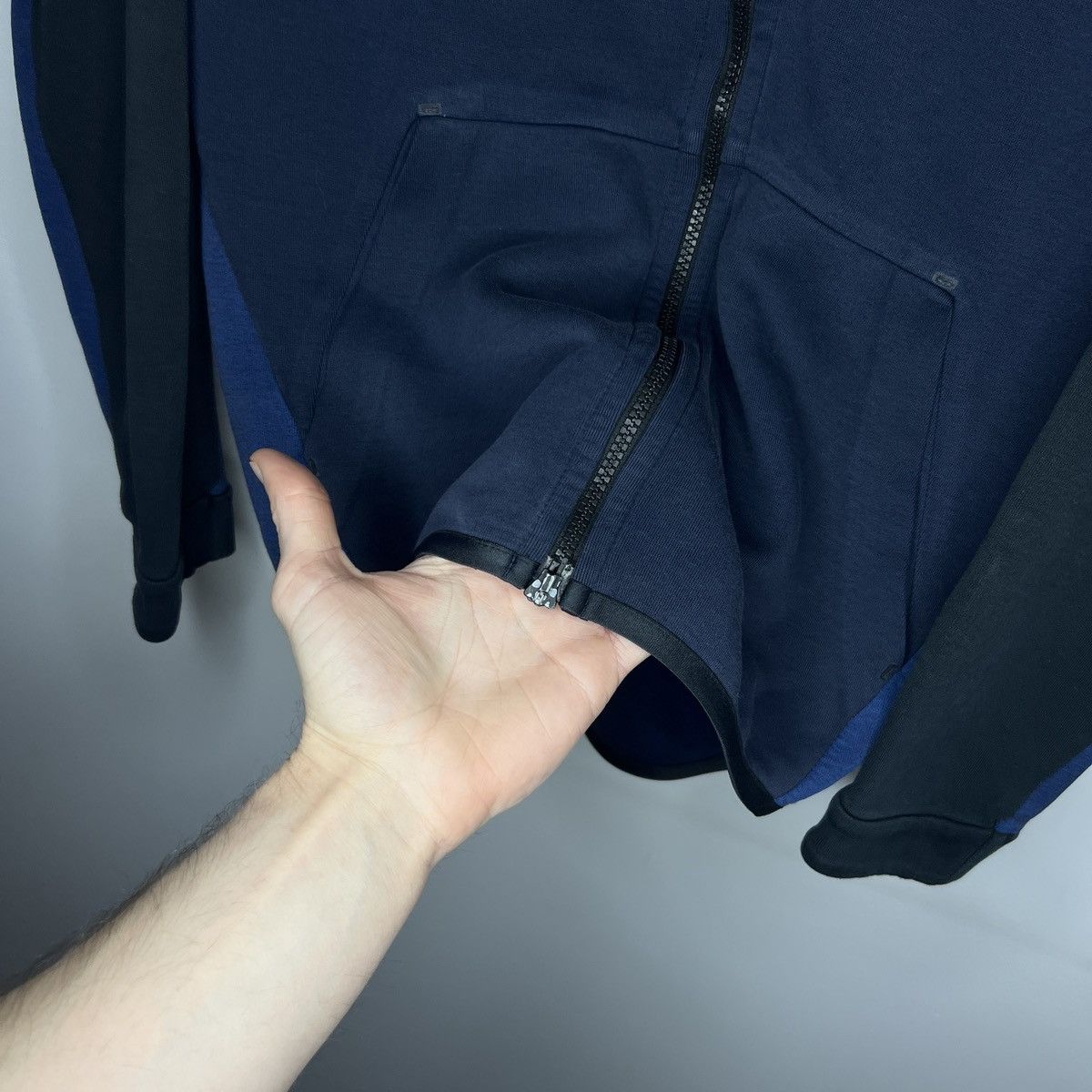 Nike Nike Tech Fleece Hoodie Dark Navy Jacket Zip Size US S / EU 44-46 / 1 - 7 Thumbnail
