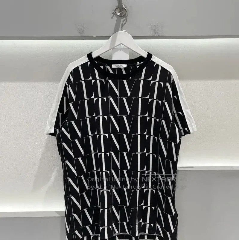Valentino Valentino Summer Color Block Cotton T-Shirt . Size US S / EU 44-46 / 1 - 1 Thumbnail