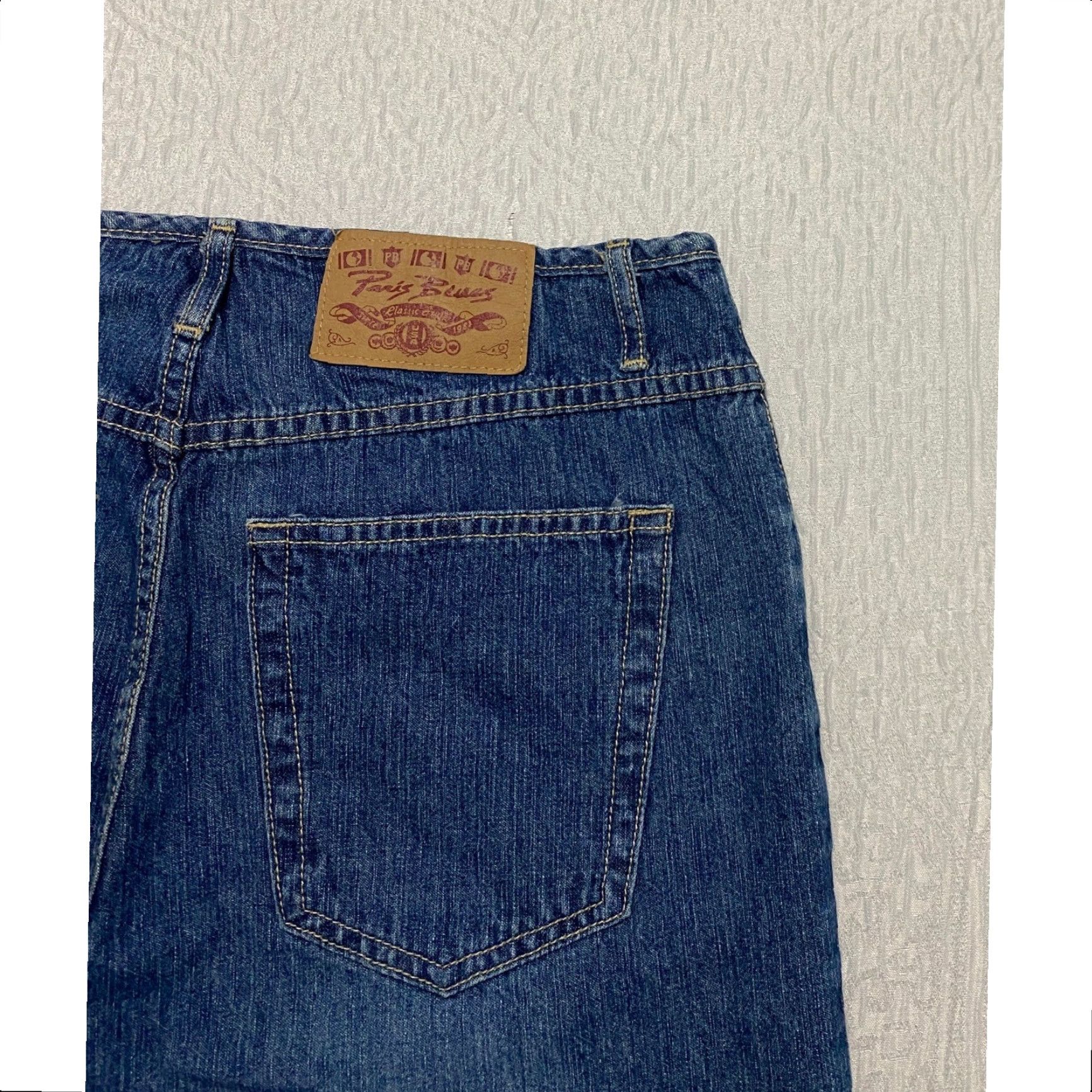 Vintage VINTAGE Paris Blues Jeans Flare Jeans Button Fly Y2K 90s Blue Denim Junior Size 13 Womens Size 34" / US 12 / IT 48 - 3 Thumbnail