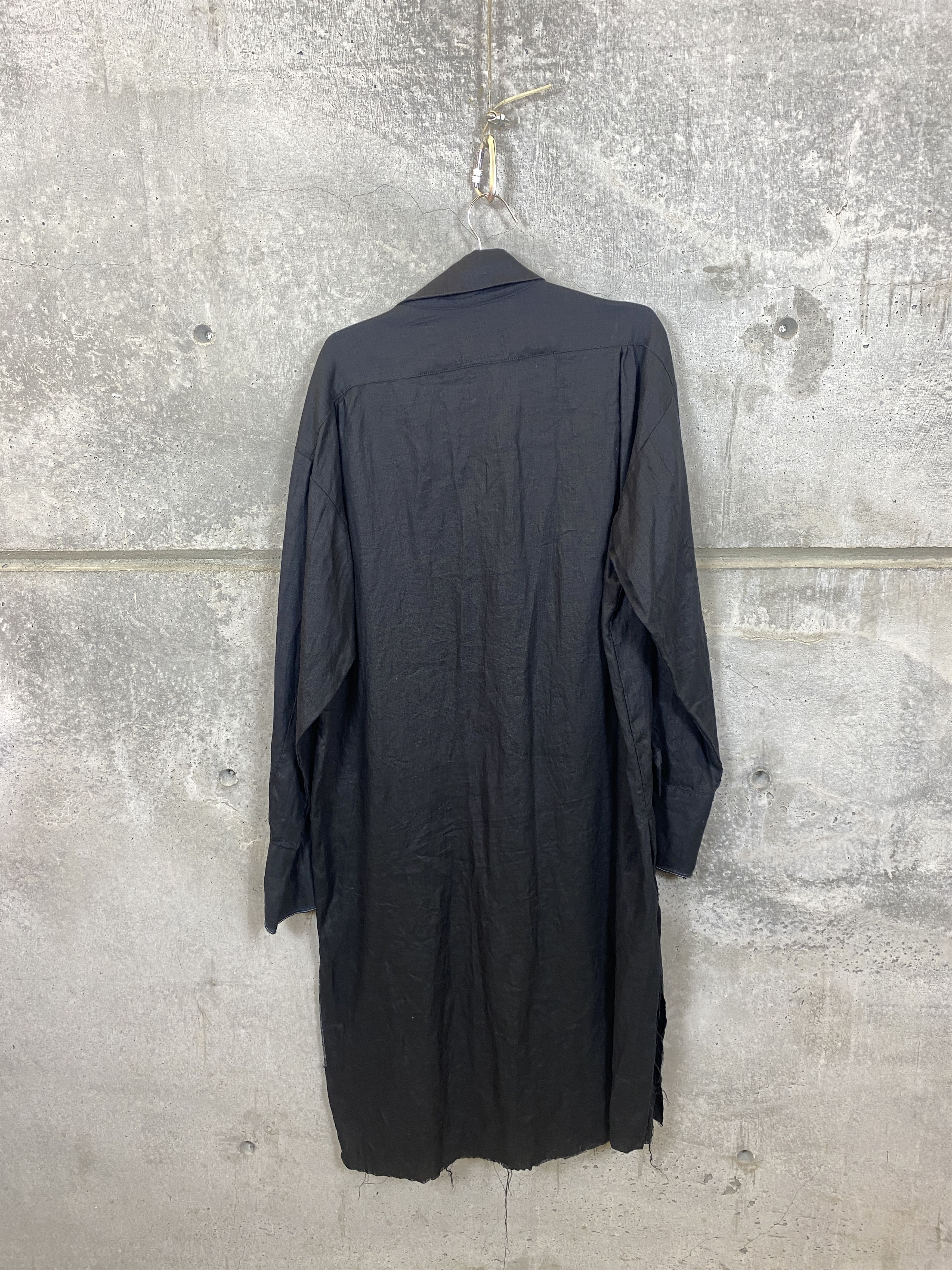 Greg Lauren Greg Lauren Sample Long Linen Cargo Shirt Jacket Size US L / EU 52-54 / 3 - 2 Thumbnail
