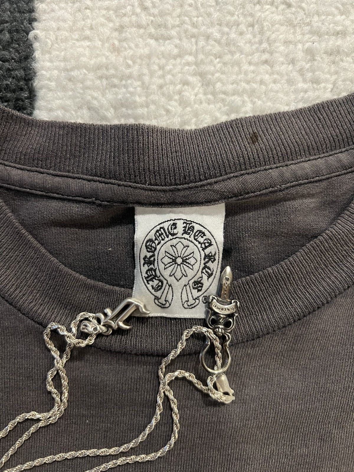 Chrome Hearts × Vintage Vintage Chrome Hearts Floral Faded Longsleeve Size US M / EU 48-50 / 2 - 6 Thumbnail