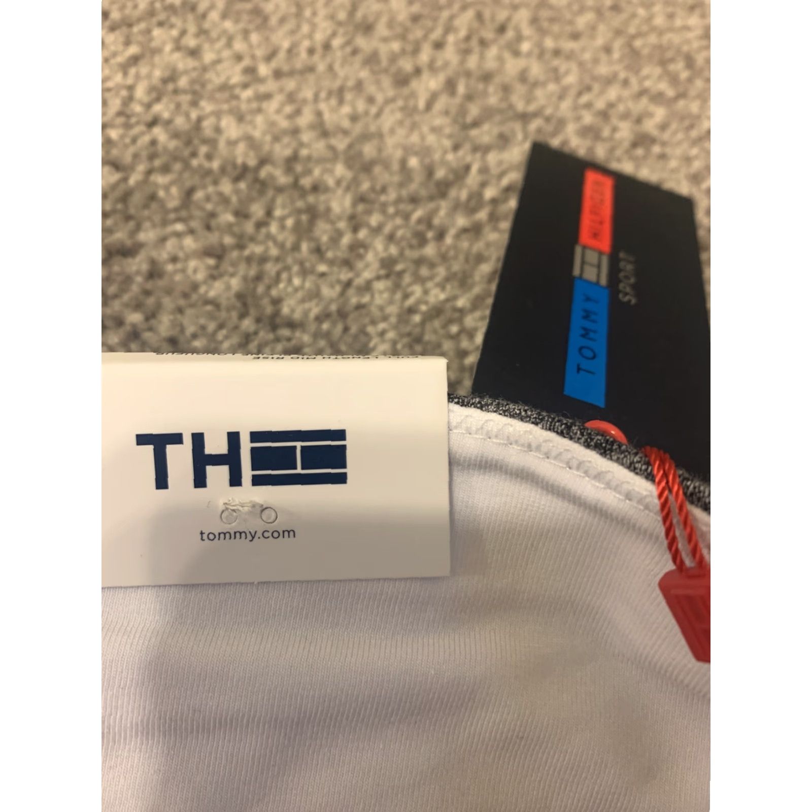 Tommy Hilfiger Tommy Hilfiger Sport Gray Leggings Size M Women Activewear Leggings Size 32" / US 10 / IT 46 - 4 Thumbnail
