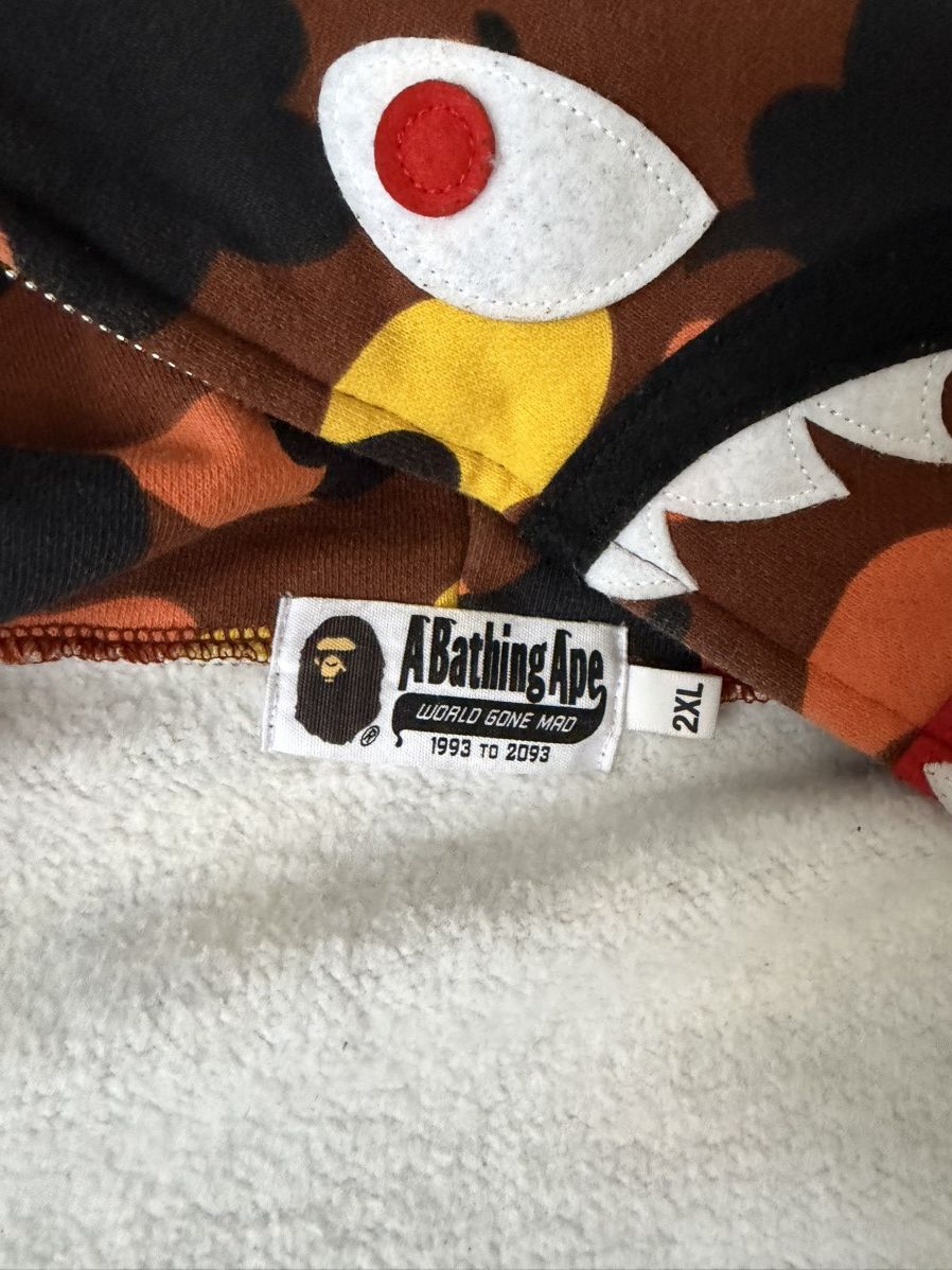 Bape BAPE HOODIE- FULL SHARK ZIP Size US XXL / EU 58 / 5 - 10 Thumbnail