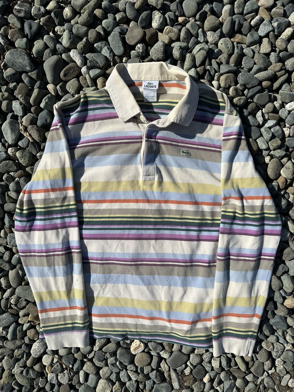 Lacoste Colorful Lacoste Rugby pastel Size US XL / EU 56 / 4 - 1 Thumbnail