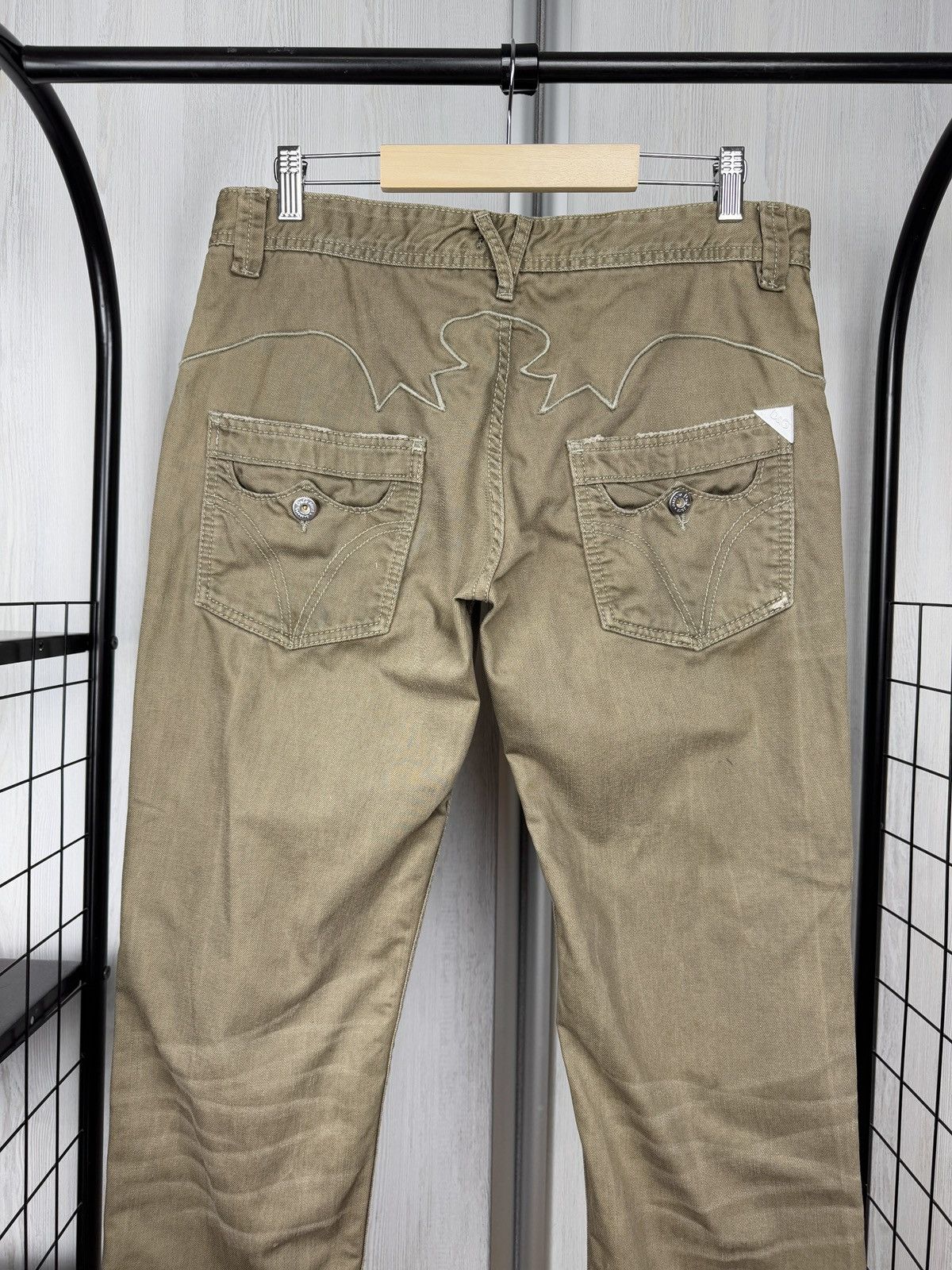 Dolce & Gabbana Magic Regular Straight Leg khaki beige jeans