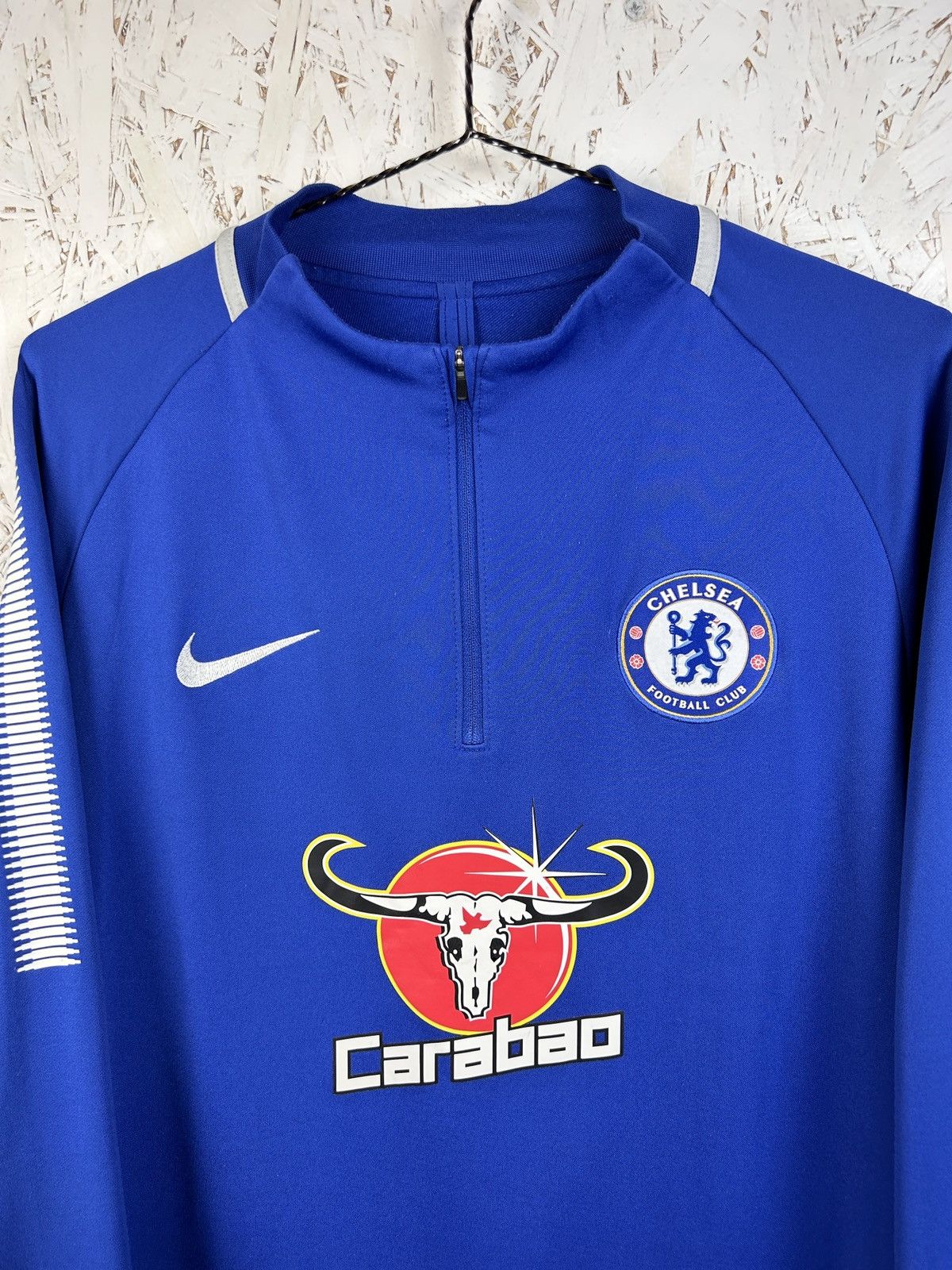 Chelsea Soccer Nike Chelsea FC 2017/18 Training Kit Long Sleeve Jersey Size US L / EU 52-54 / 3 - 2 Thumbnail