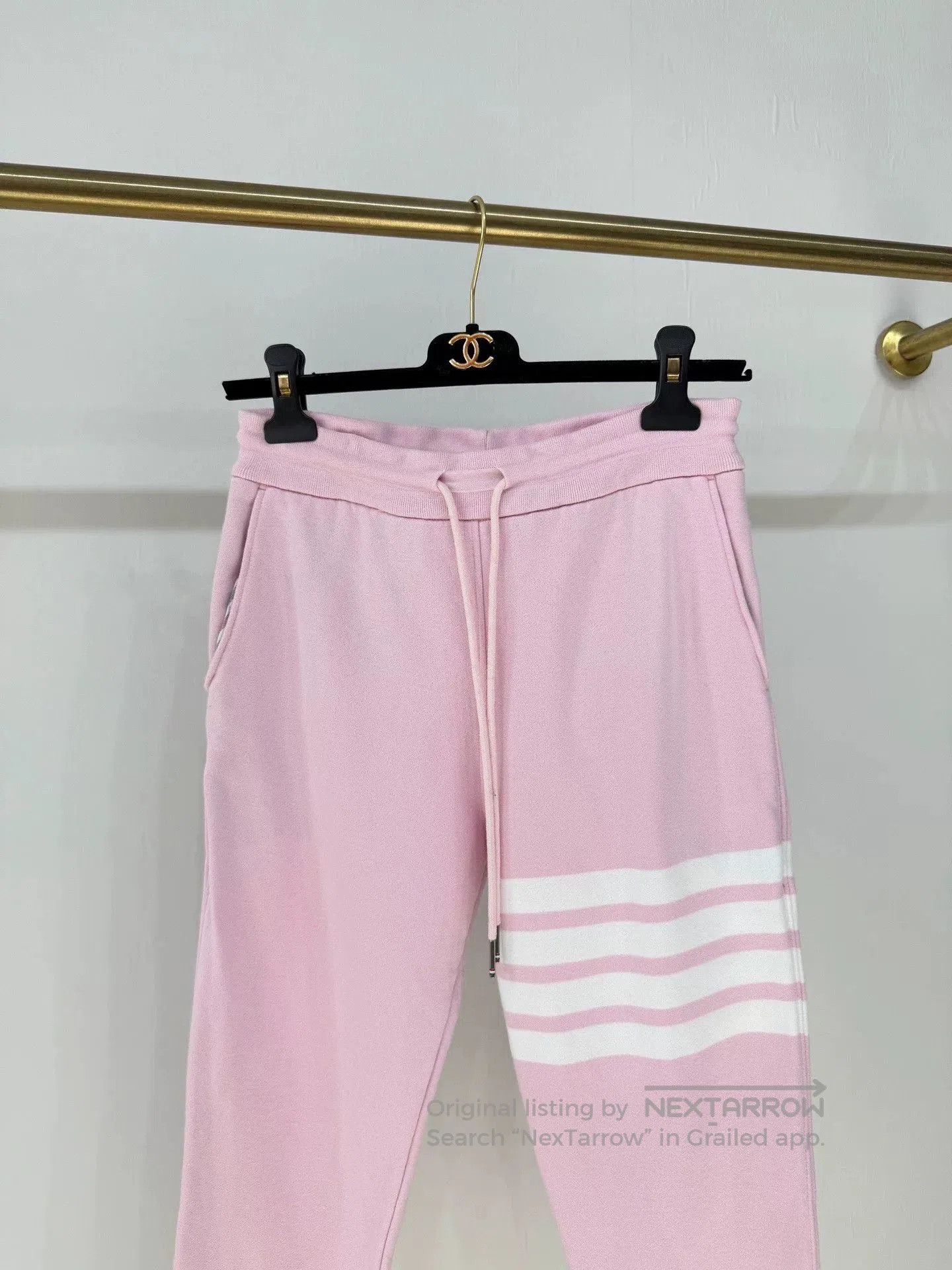 Thom Browne pink thom browne athletic pants. Size US 38 / EU 54 - 3 Thumbnail