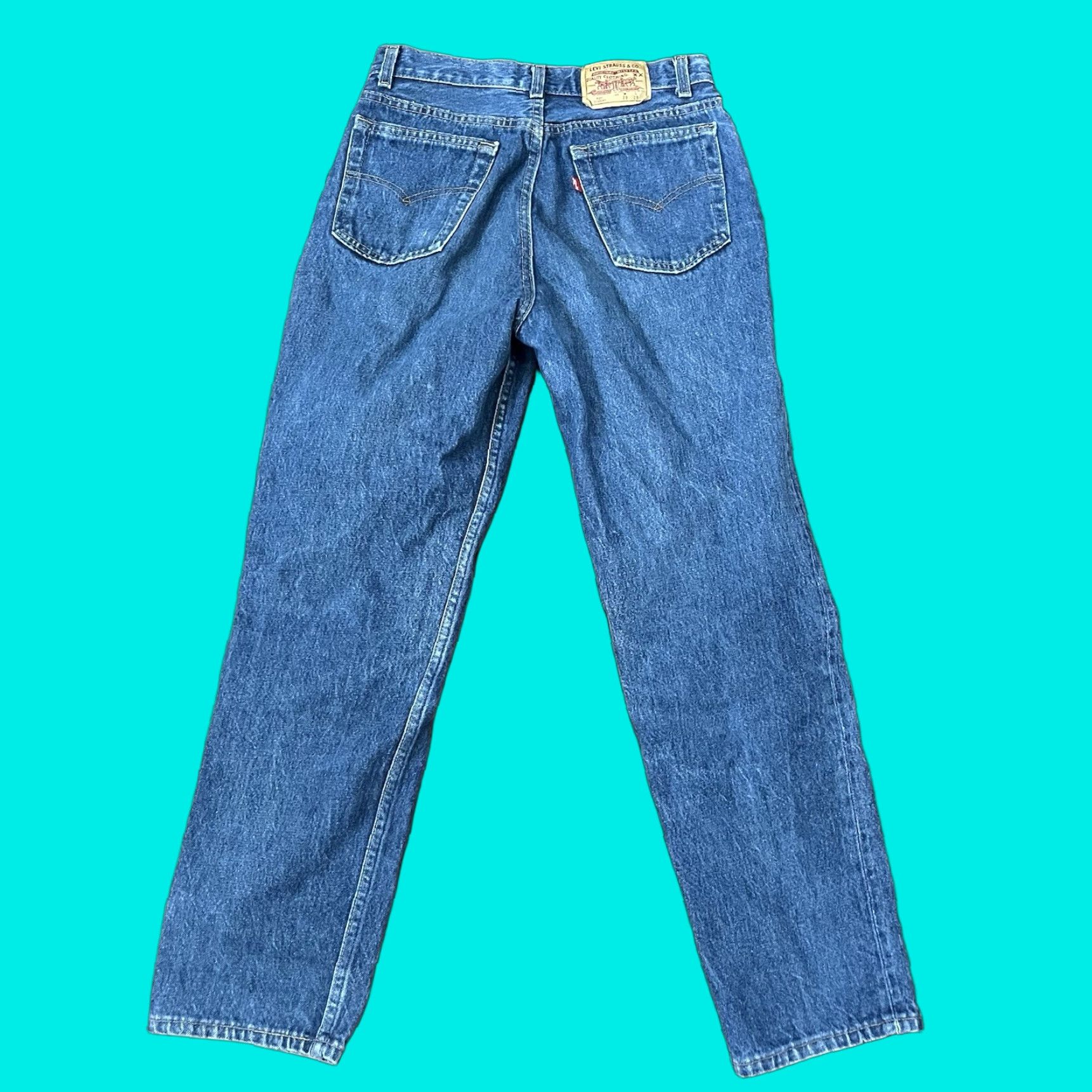 VINTAGE Levi's 701 Straight Leg Jeans Men 26x27 Denim 80s 90s USA