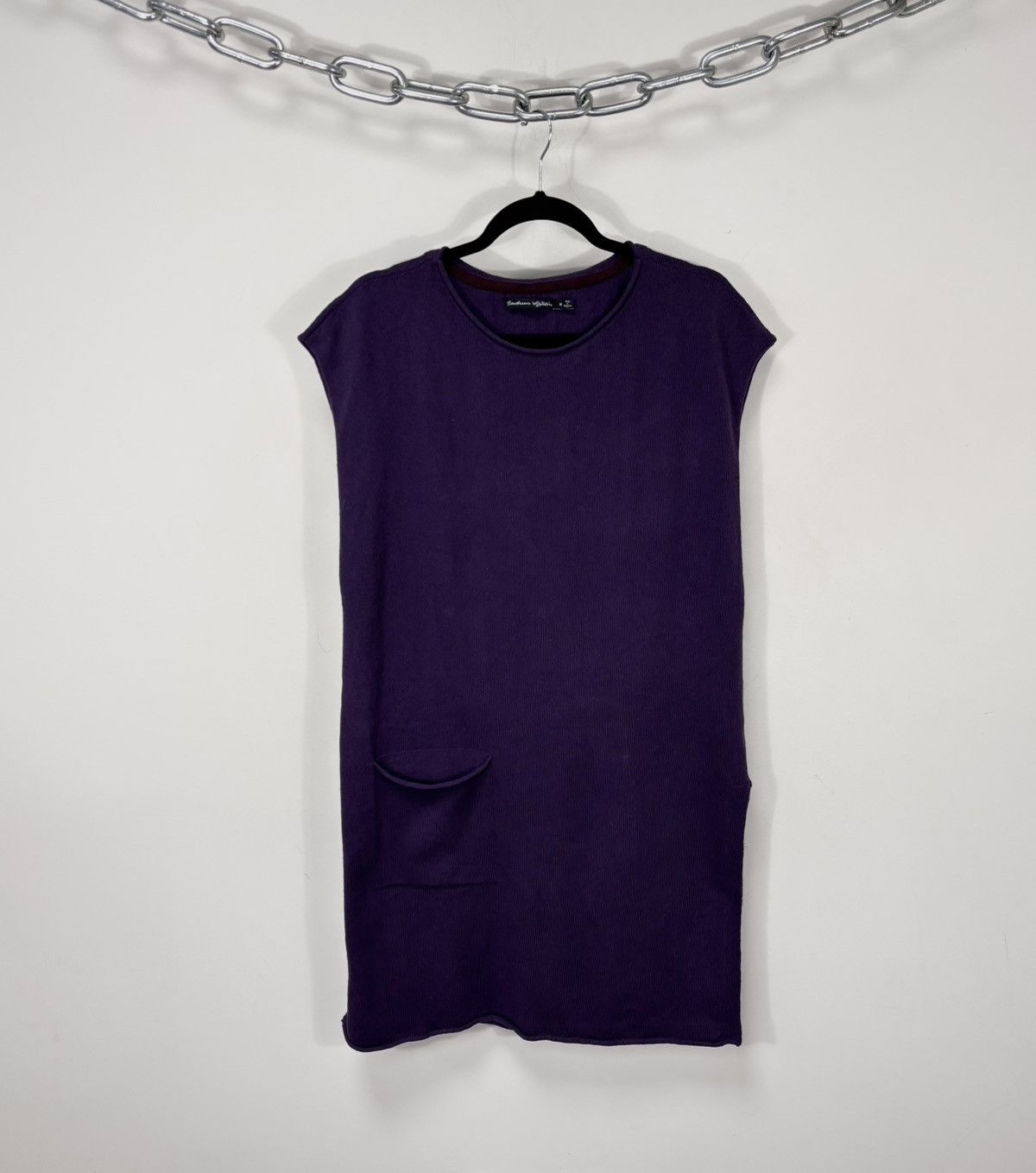 Gudrun Sjoden Gudrun Sjoden Women’s Purple Cotton Tunic Dress Size M / US 6-8 / IT 42-44 - 1 Thumbnail