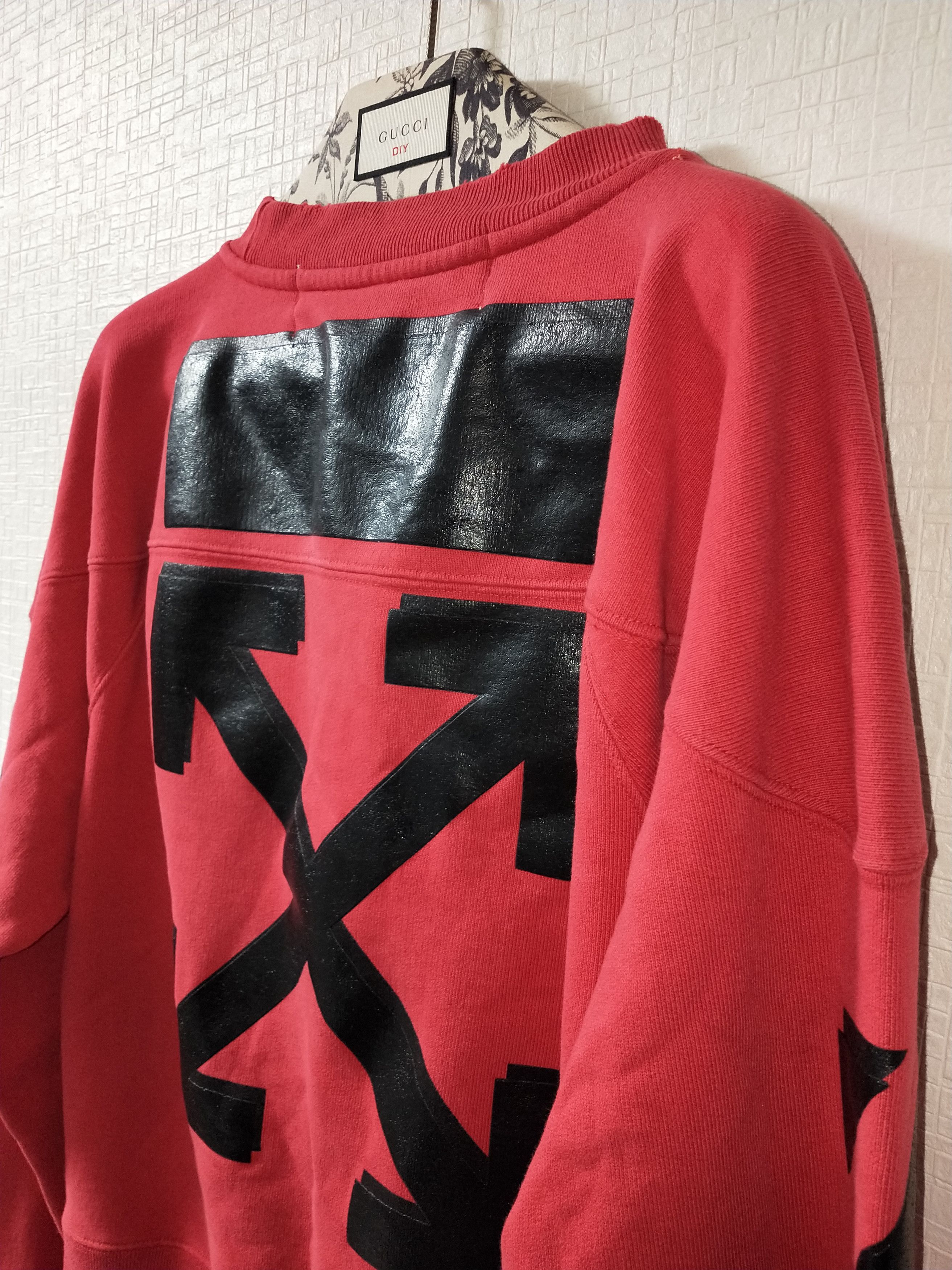 Champion × Off-White Champion Arrow Sweatshirt Size US S / EU 44-46 / 1 - 3 Thumbnail