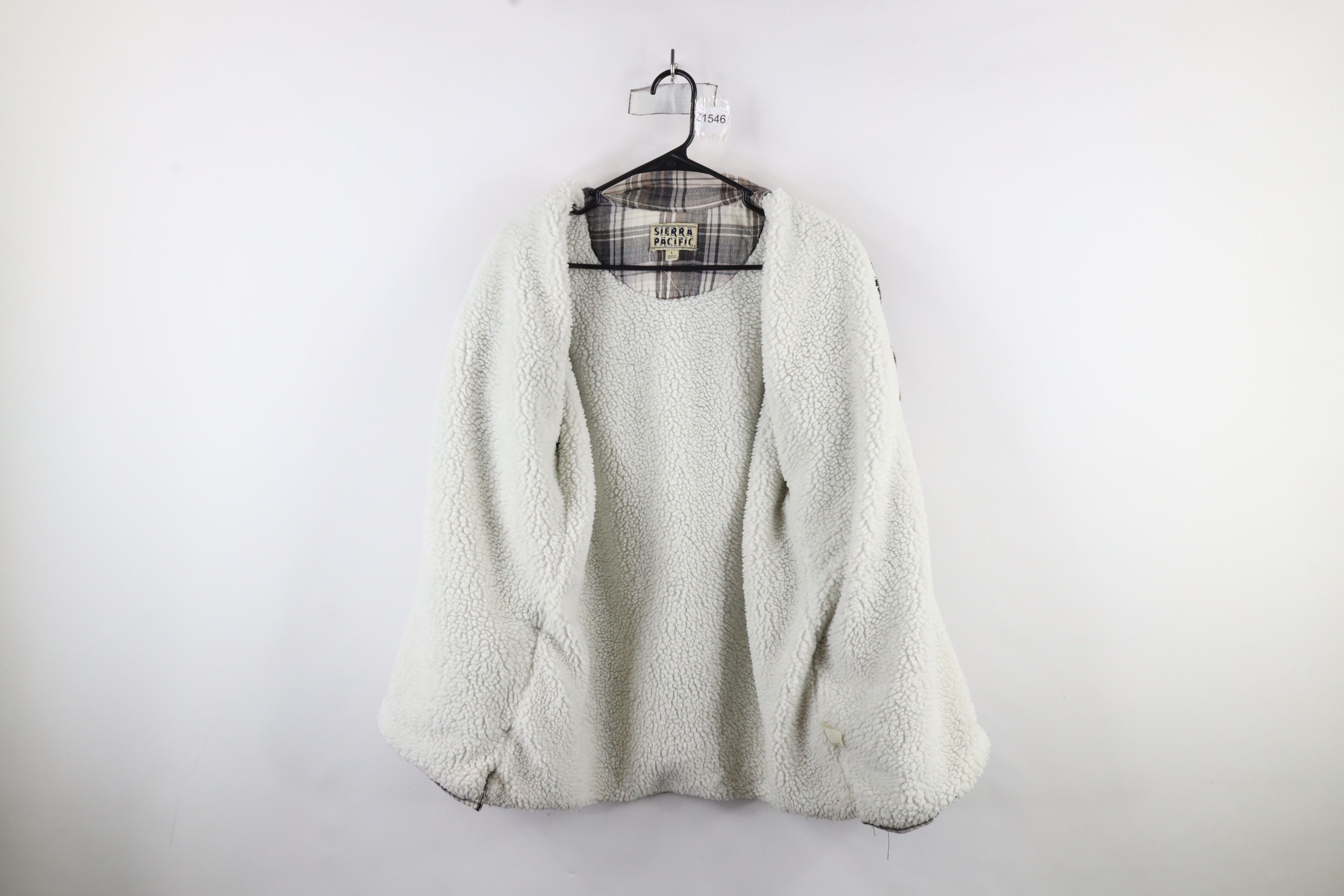Vintage Vintage 90s Streetwear Fleece Lined Flannel Shirt Jacket Size US L / EU 52-54 / 3 - 10 Thumbnail
