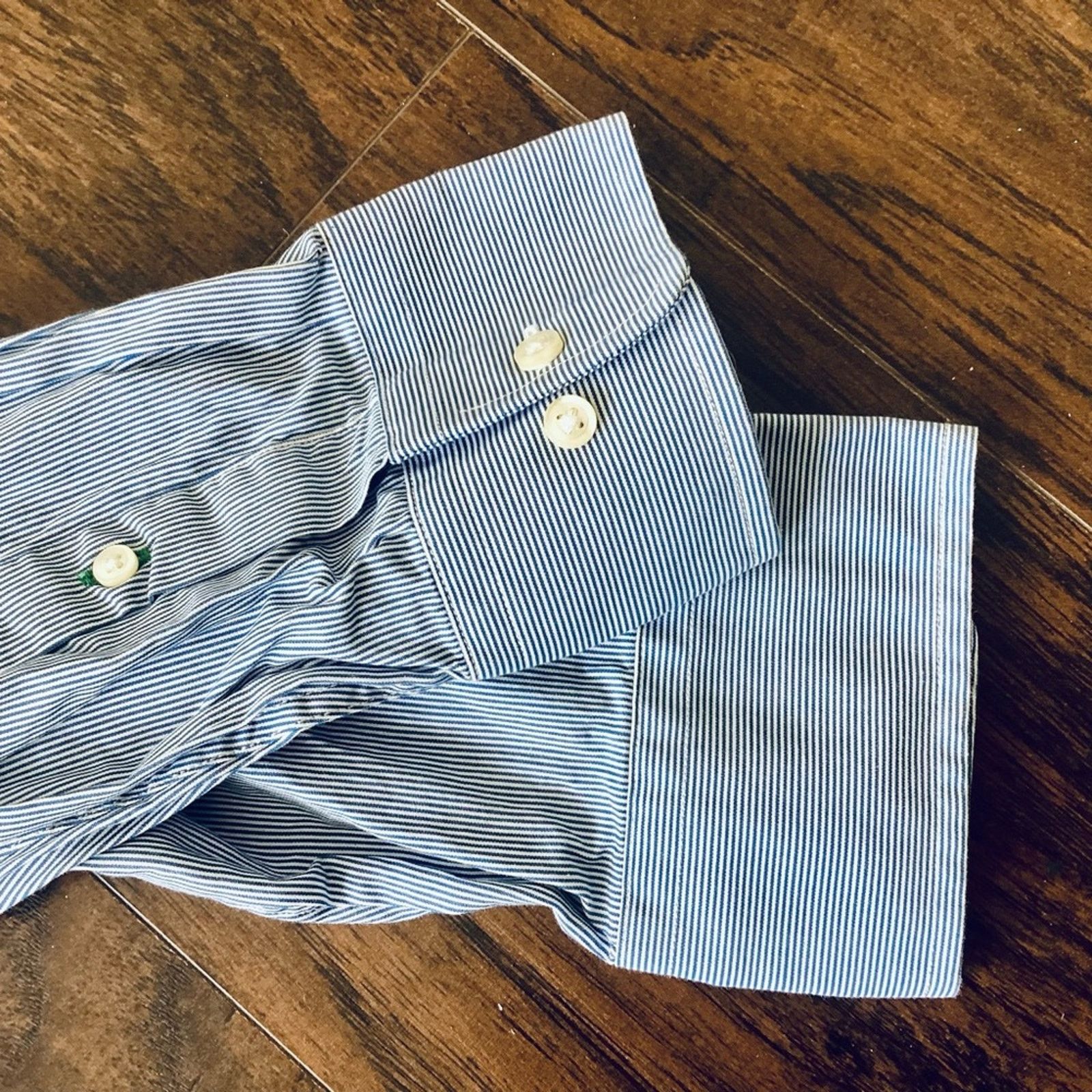 Tommy Hilfiger Tommy Hilfiger Slim Fit Button Down Size US XL / EU 56 / 4 - 4 Thumbnail