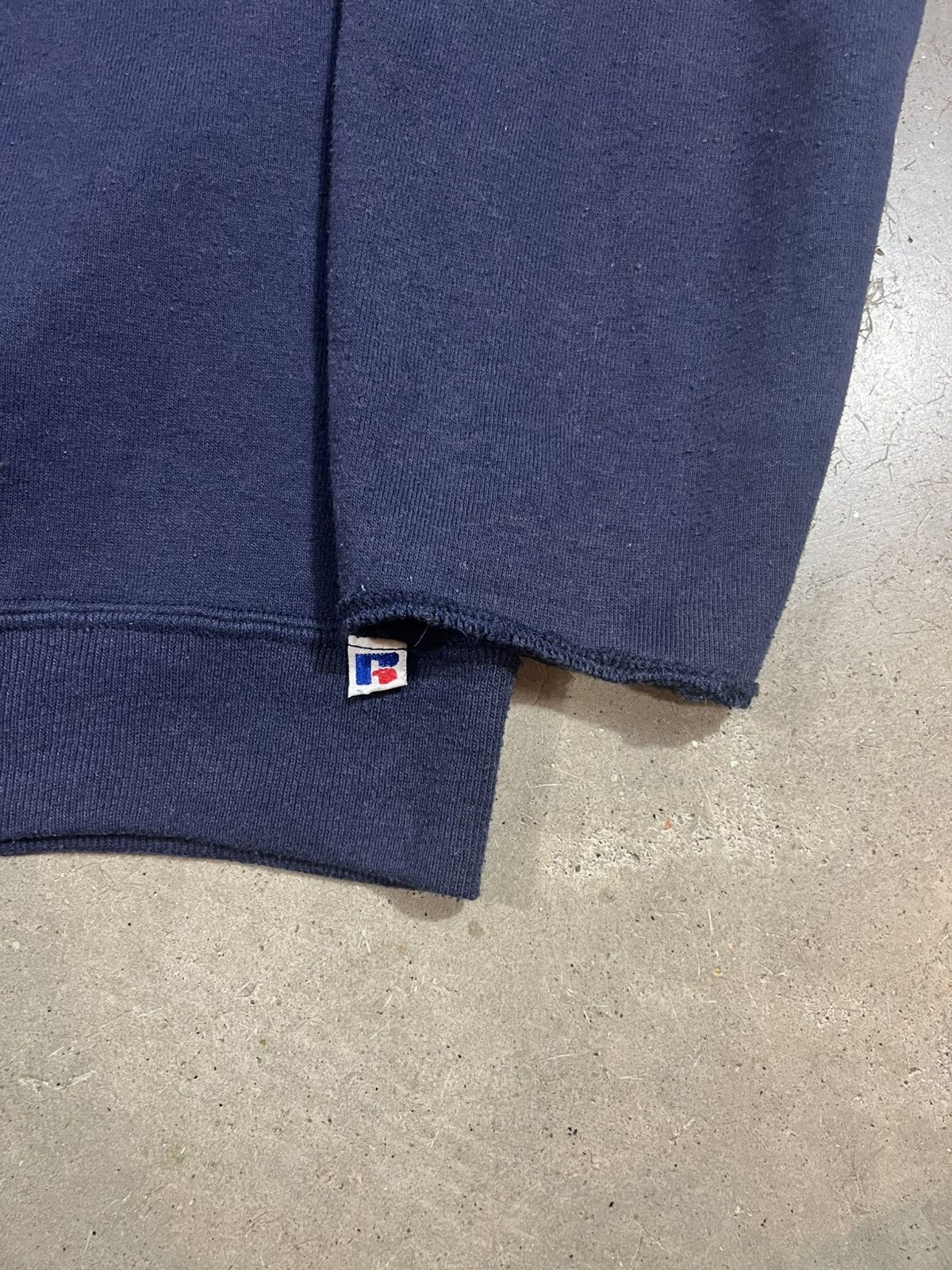 Russell Athletic Vintage 80s Russell Athletic Faded Blue Crewneck Sweatshirt Size US L / EU 52-54 / 3 - 5 Thumbnail