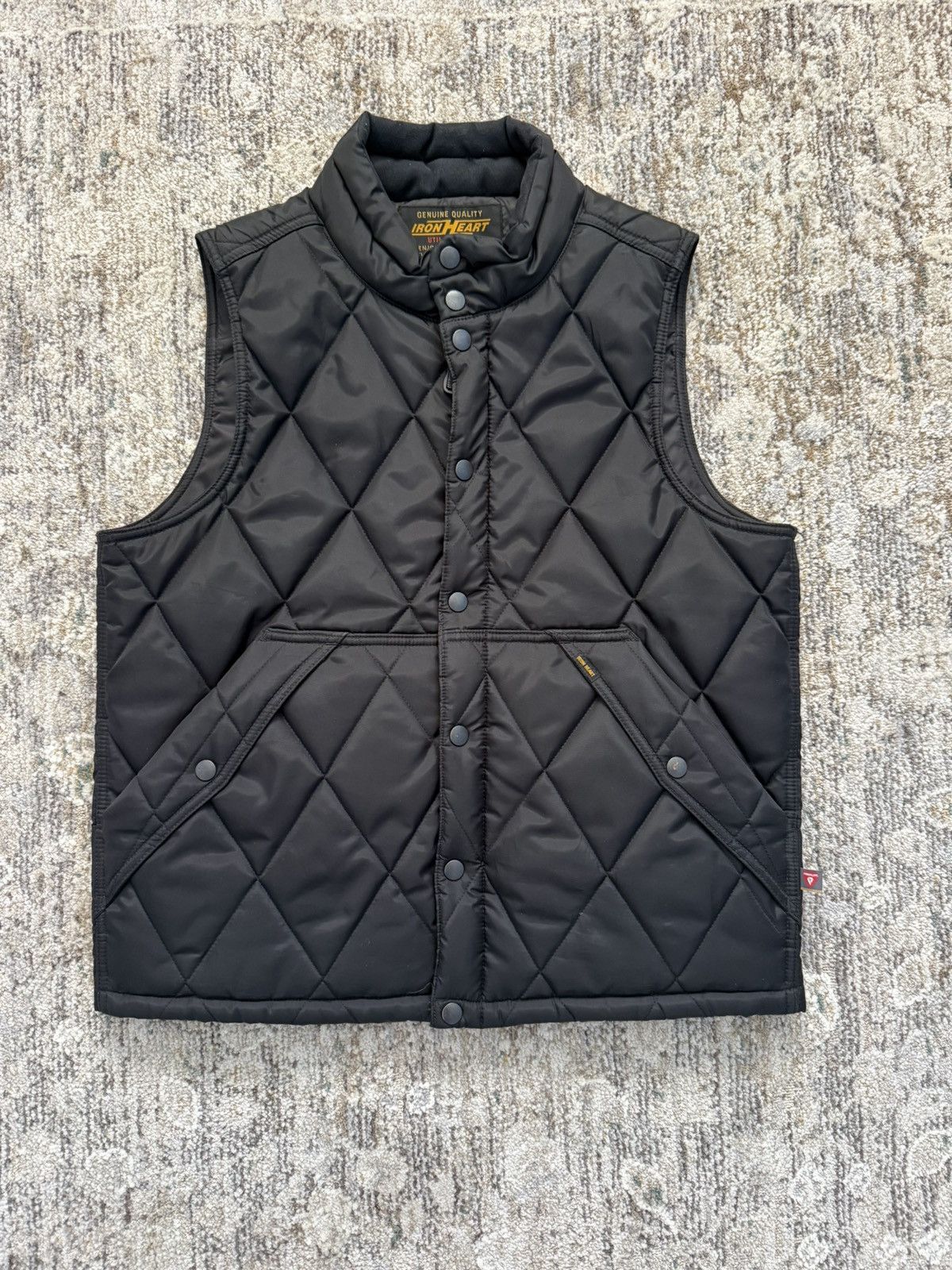 Iron Heart Iron Heart Primaloft Gold Quilted Vest IHV-44-BLK Size US M / EU 48-50 / 2 - 1 Thumbnail