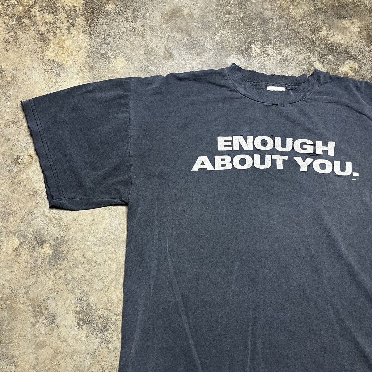 Vintage vintage thrashed enough about you narcissist tshirt Size US XL / EU 56 / 4 - 3 Thumbnail