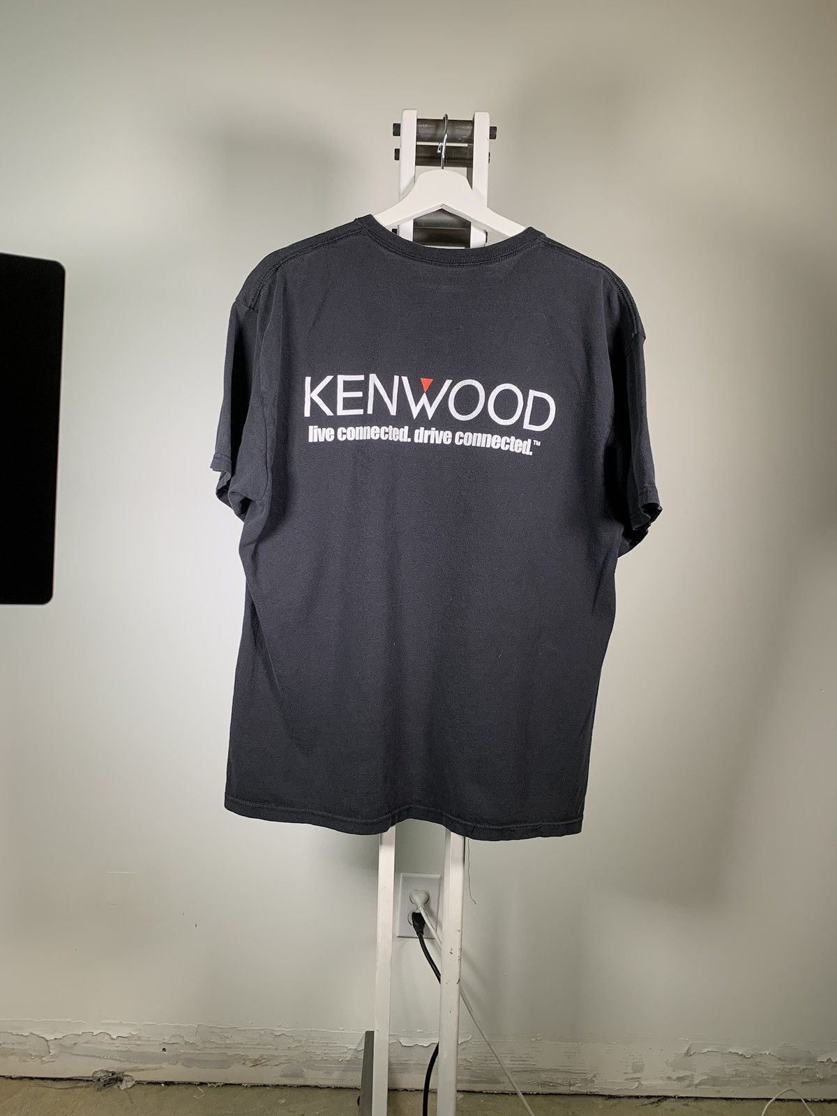 Japanese Brand × Vintage Vintage Kenwood Audio Stereo Im Connected T Shirt 90s Size US L / EU 52-54 / 3 - 3 Thumbnail