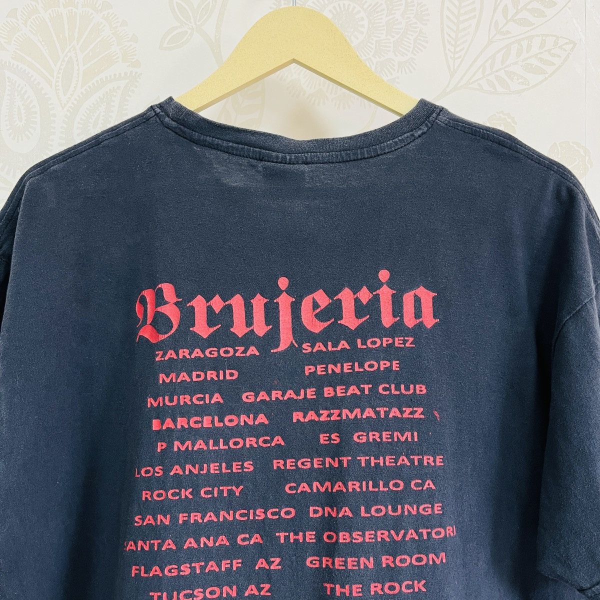 Band Tees Faded Brujeria Extreme Metal Band USA TShirt Size US L / EU 52-54 / 3 - 18 Thumbnail