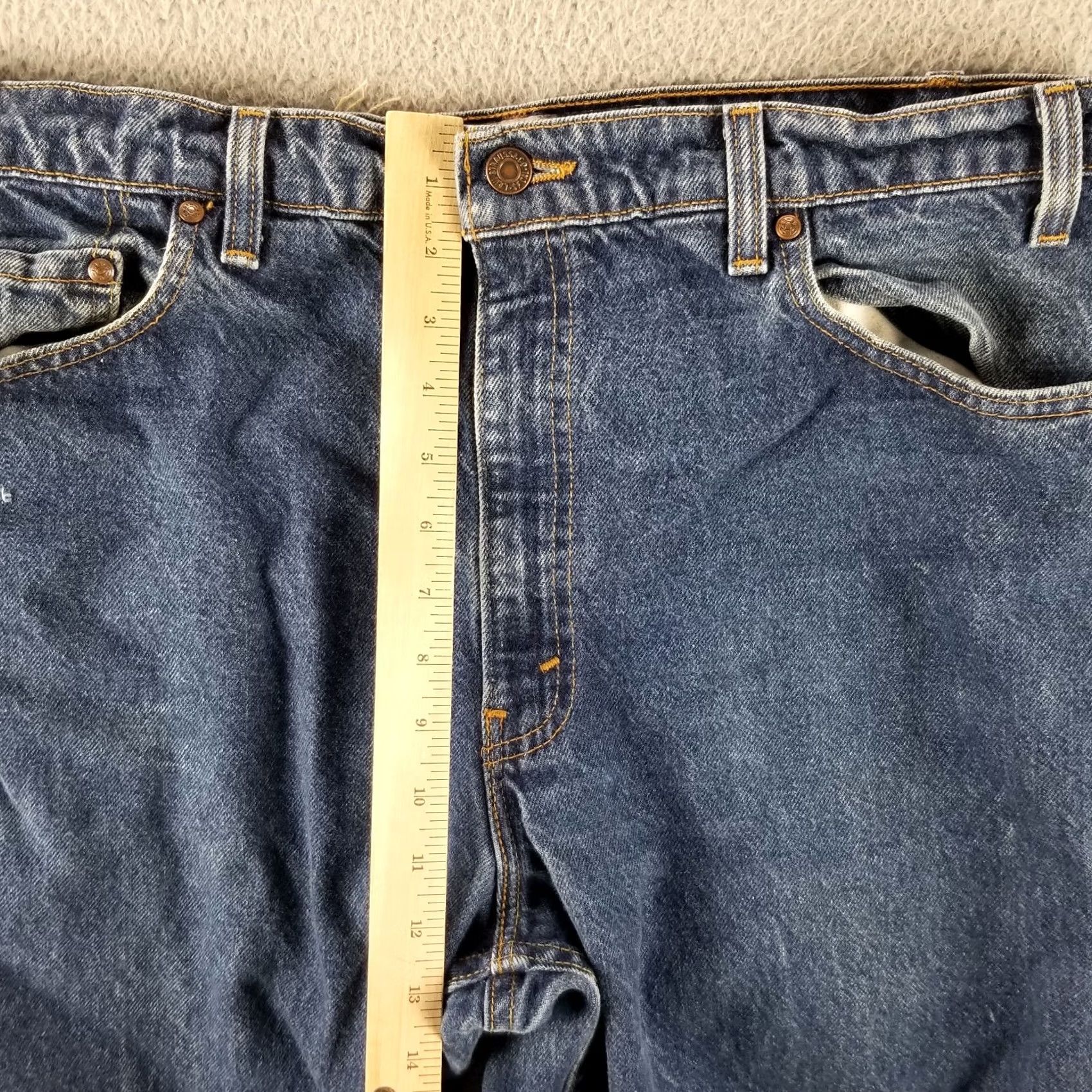 Levi's Vintage Levi's 540 Orange Tag Signature Relaxed Fit Jeans USA 1996 34x29 Mens Jeans Size US 34 / EU 50 - 7 Thumbnail