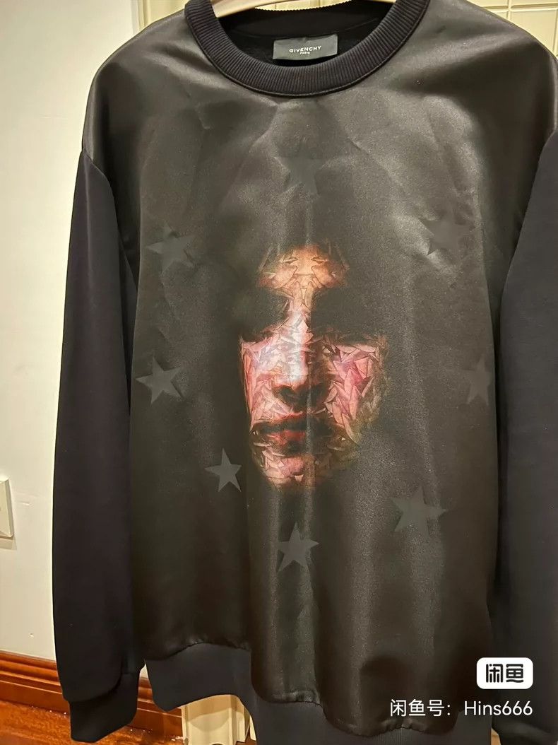Givenchy Ancient Silk Madonna Sweatshirt