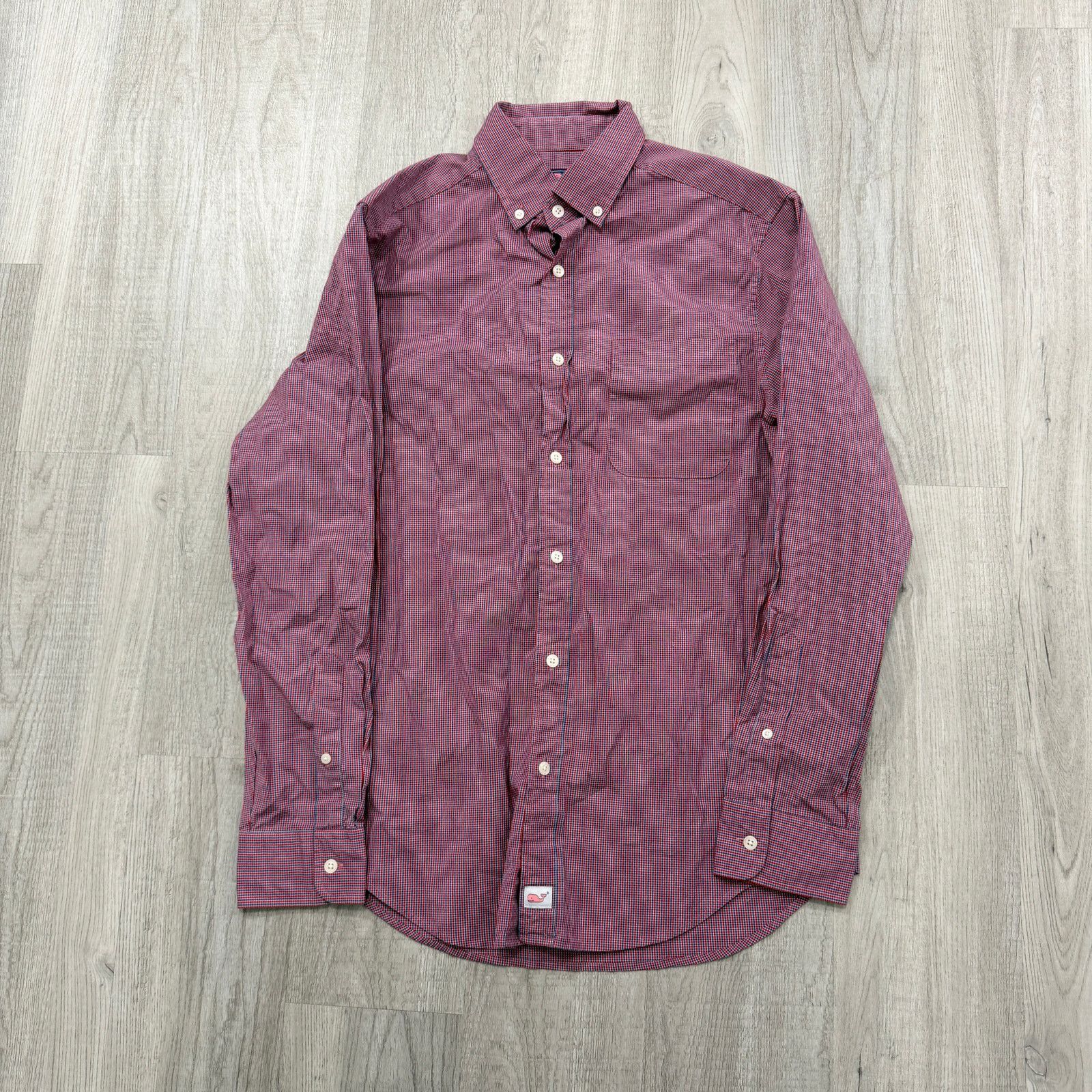 Vineyard Vines Vineyard Vines Classic Fit Murray Shirt Men's Small Red Blue Size US S / EU 44-46 / 1 - 1 Thumbnail