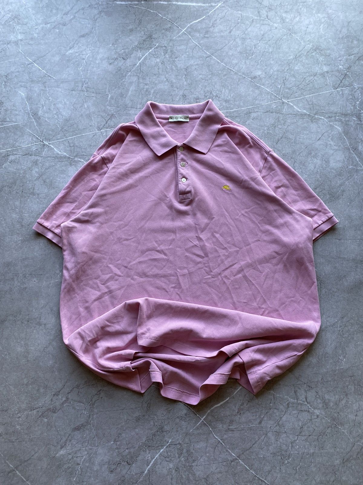 Etro Luxury Etro Milano Relaxed Polo Shirt Made in Italy Size US XXL / EU 58 / 5 - 2 Thumbnail