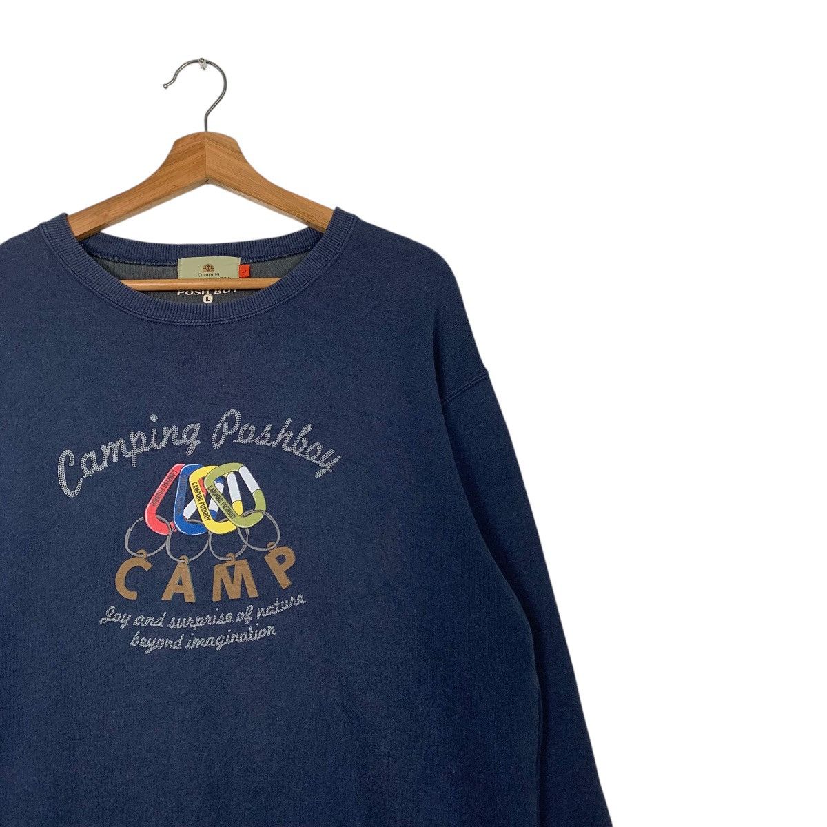 Japanese Brand Japanese Brand Posh Boy Camp Sweatshirt Size US L / EU 52-54 / 3 - 5 Thumbnail