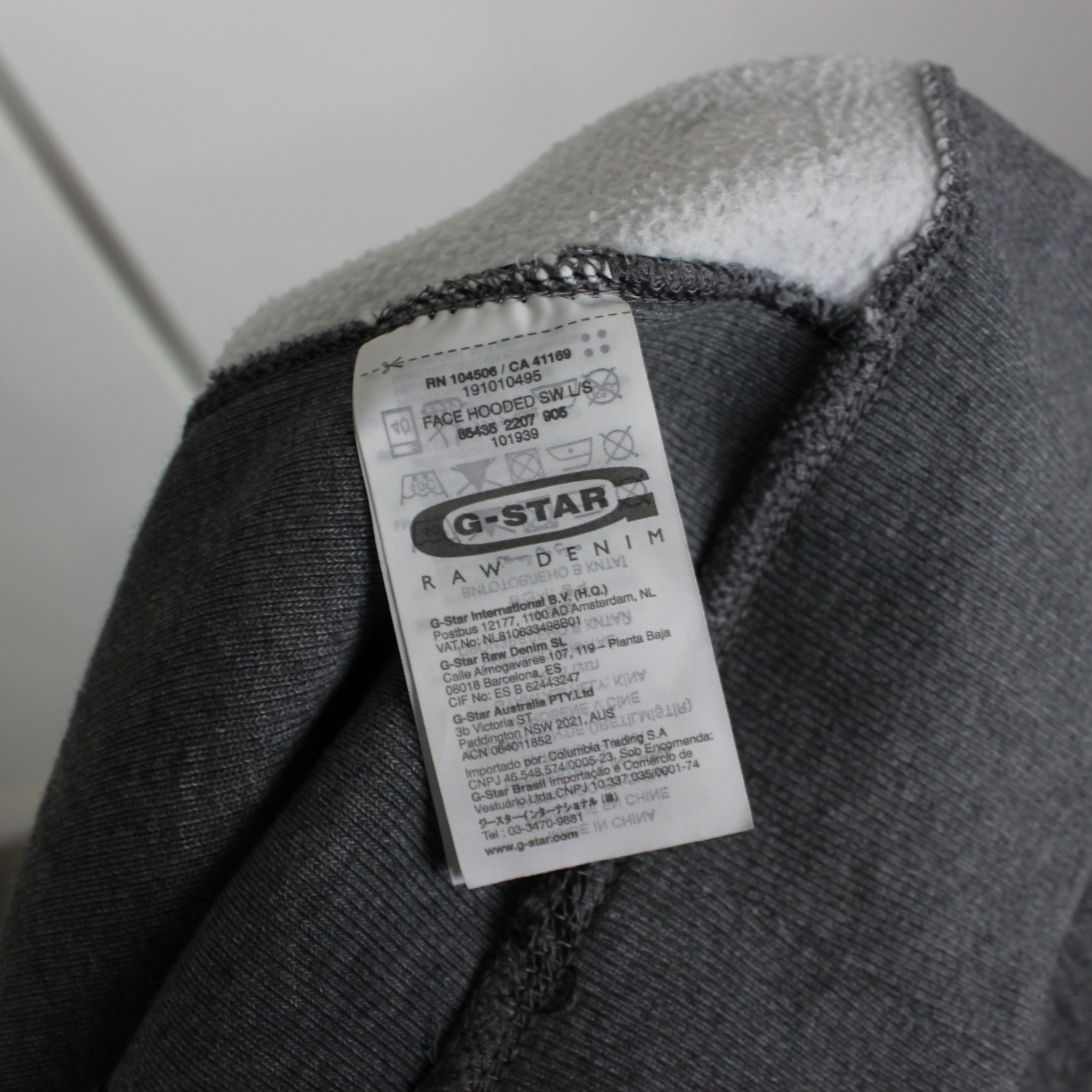 G-Star G Star raw hoodie men gray L XL heavy Size US XL / EU 56 / 4 - 10 Thumbnail