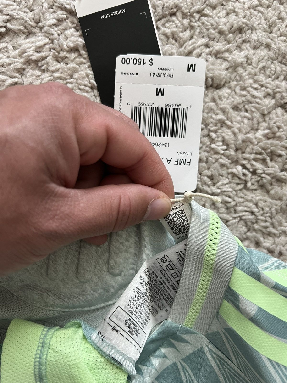 Adidas Adidas MEXICO 2024 AWAY AUTHENTIC JERSEY Size US M / EU 48-50 / 2 - 9 Thumbnail
