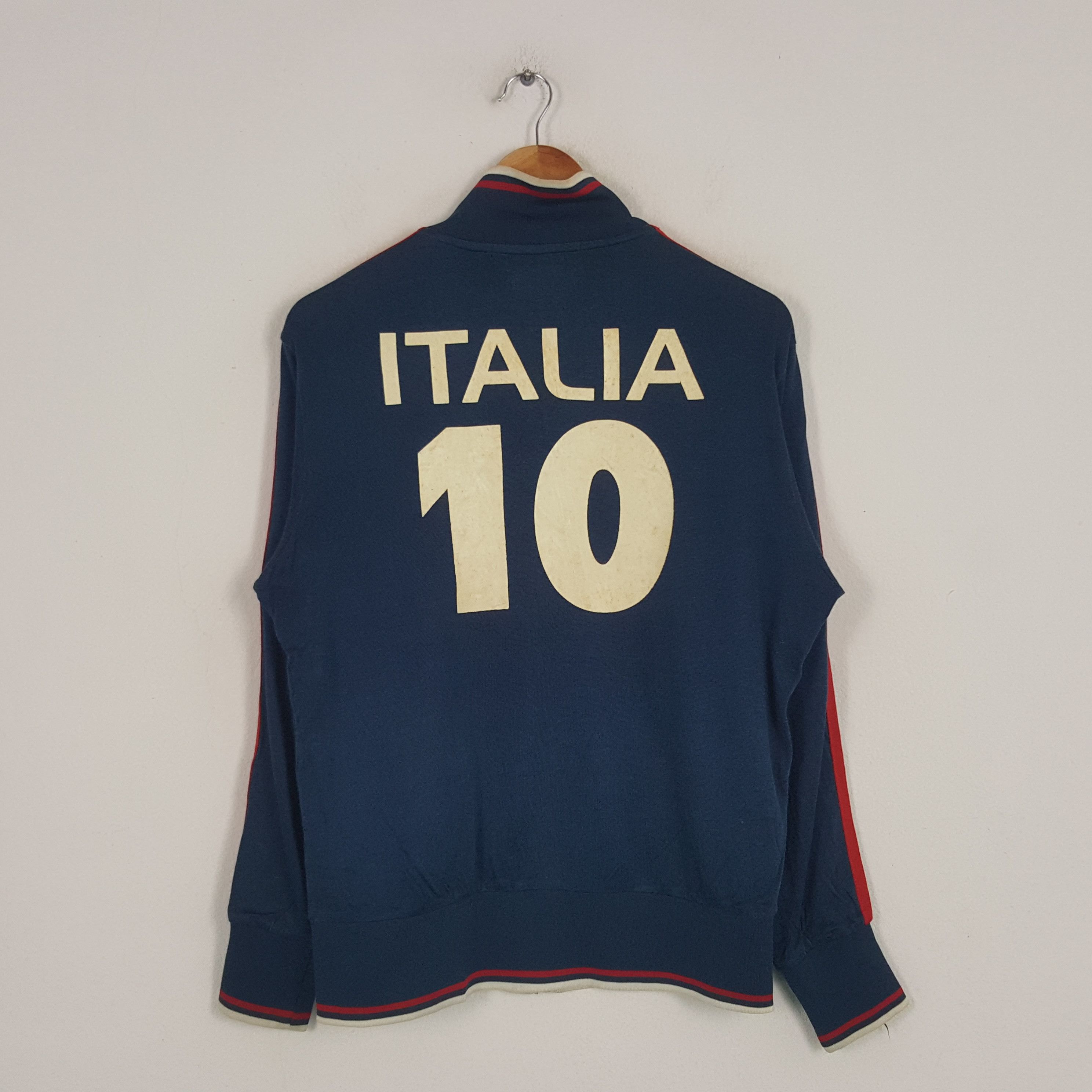 Vintage Vintage Italia 10 Sport Style Soccer Sweatshirt Size US M / EU 48-50 / 2 - 1 Thumbnail
