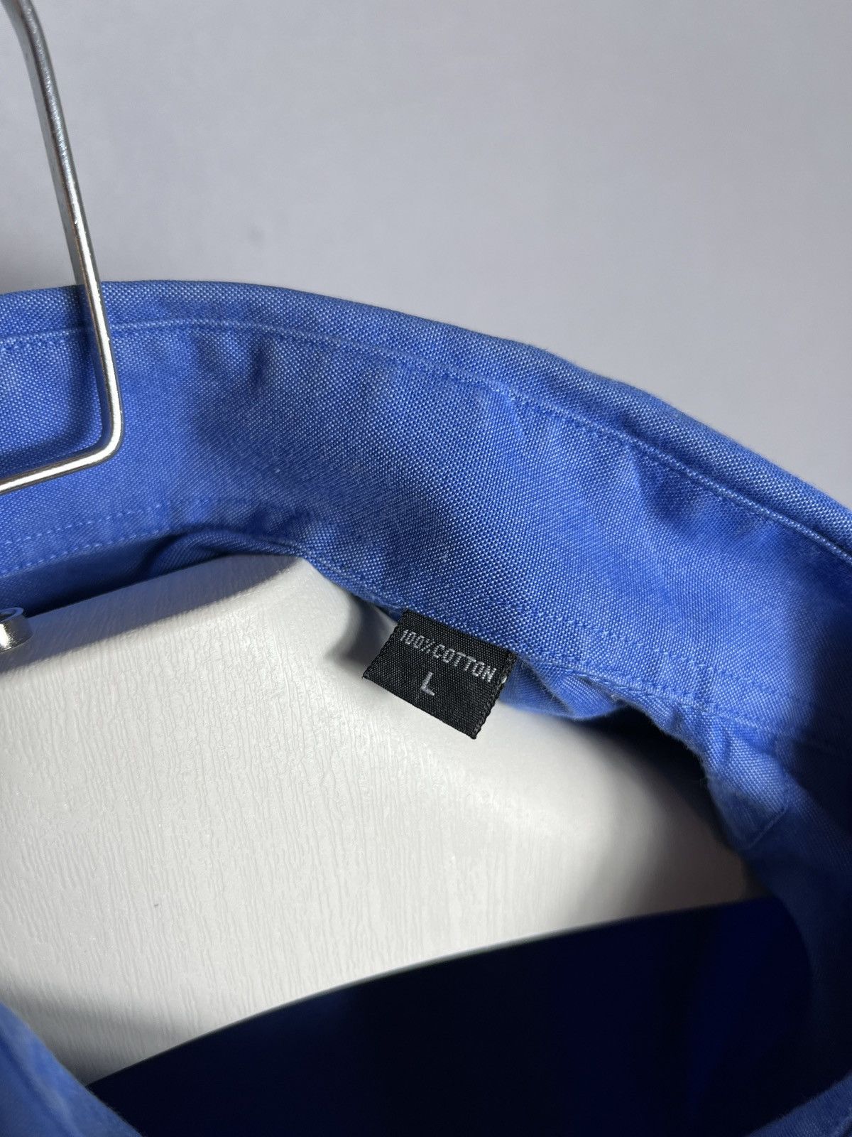 Dior Christian Dior blue shirt button down mens cotton luxury Size US L / EU 52-54 / 3 - 6 Thumbnail