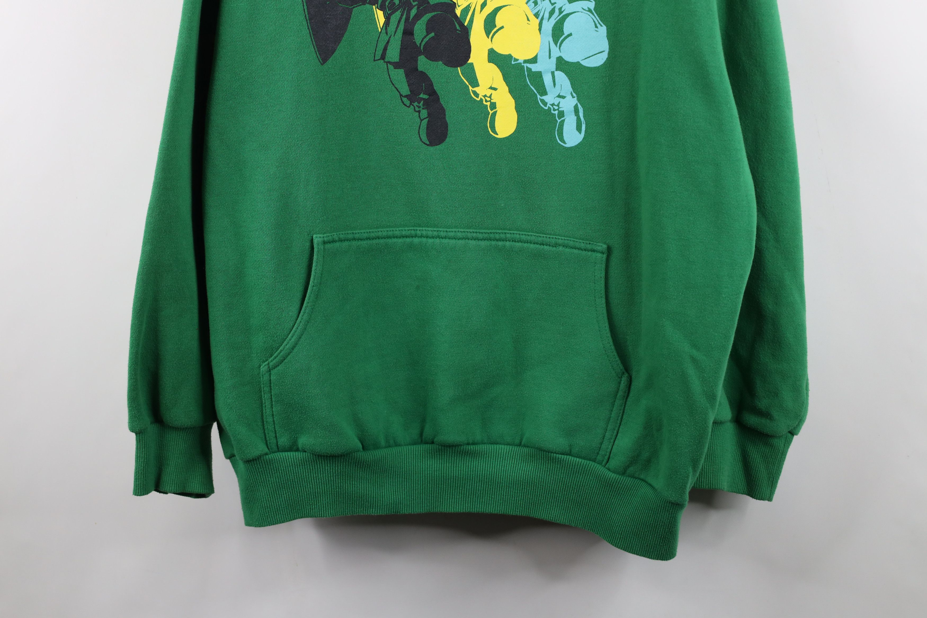Nintendo Vintage Y2K 2006 Nintendo Zelda Game Hoodie Sweatshirt Green Size US L / EU 52-54 / 3 - 3 Thumbnail