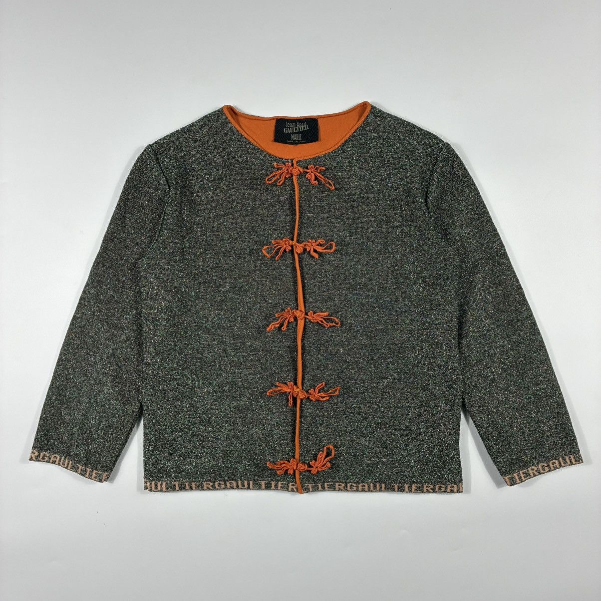 Jean Paul Gaultier Vintage Jean Paul Gaultier Chinese Tang-Style Cardigan Size XS / US 0-2 / IT 36-38 - 1 Thumbnail