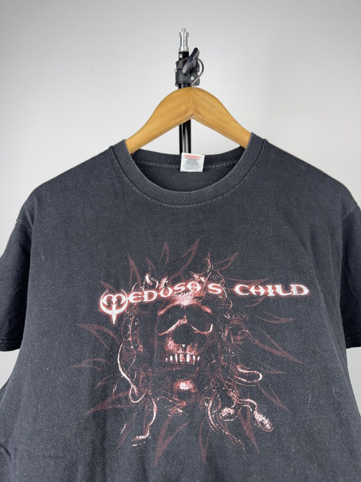Band Tees 00s Medusa’s Child Skull Graphic Band T-Shirt Heavy Cotton Size US M / EU 48-50 / 2 - 5 Thumbnail