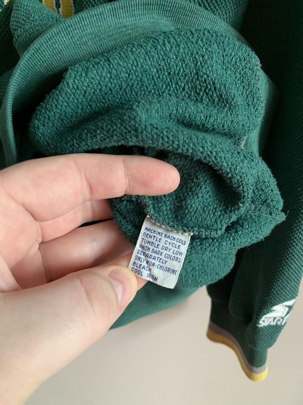 Starter Vintage 90s Green Bay Packers Vintage NFL Starter Sweatshirt Size US XL / EU 56 / 4 - 14 Thumbnail