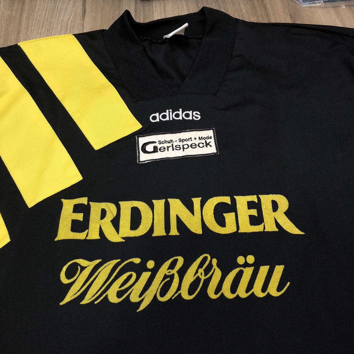 Adidas × Vintage Schuh-sport+mode gerlspeck erding 90s longsleeves jersey#13 Size US XL / EU 56 / 4 - 3 Thumbnail