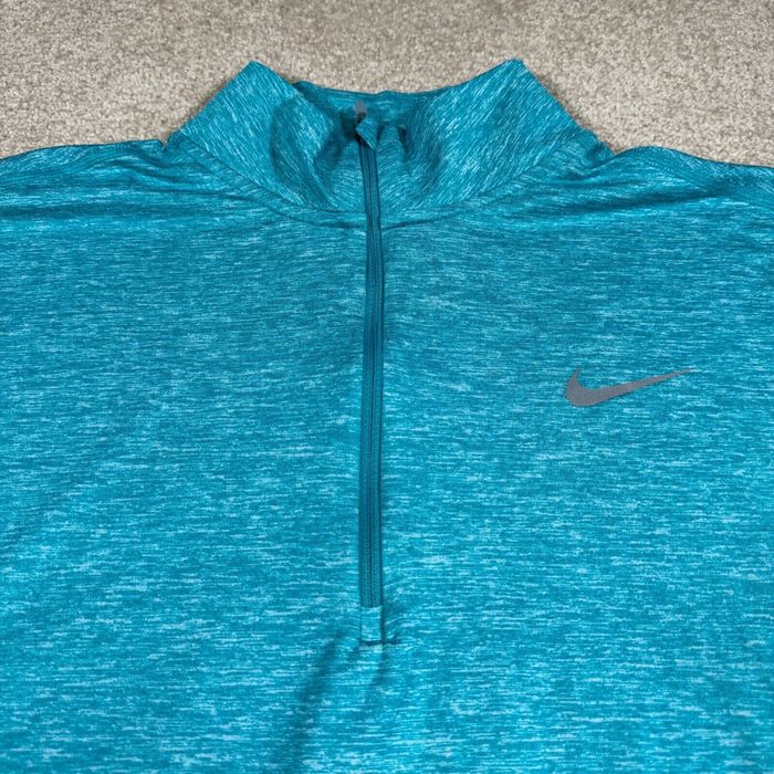 Nike Nike Sweatshirt Women Large Blue Swoosh Pullover Active Run ...