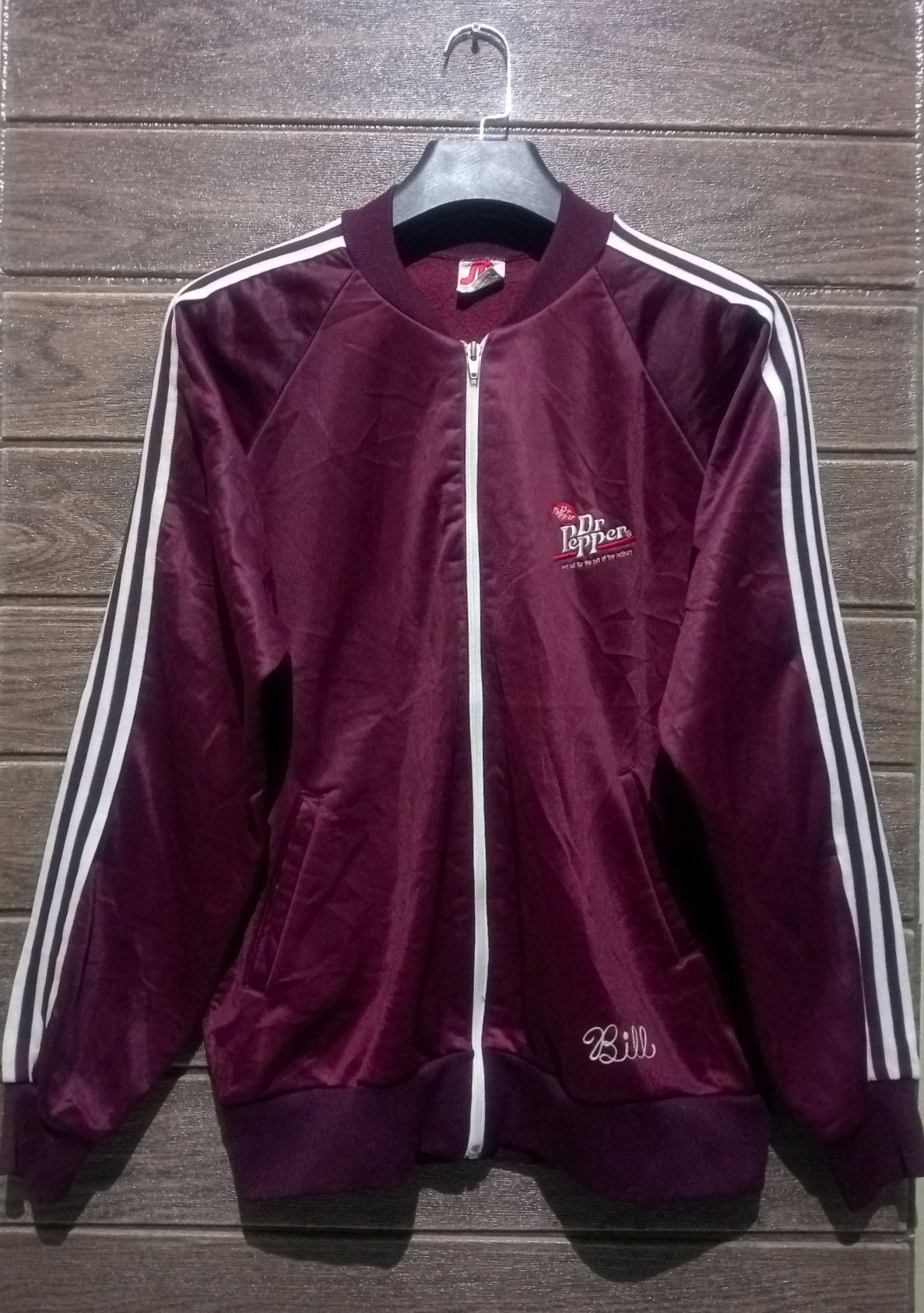 Vintage Vintage '80s Dr Pepper Track Jacket USA Very Rare Size US L / EU 52-54 / 3 - 1 Thumbnail