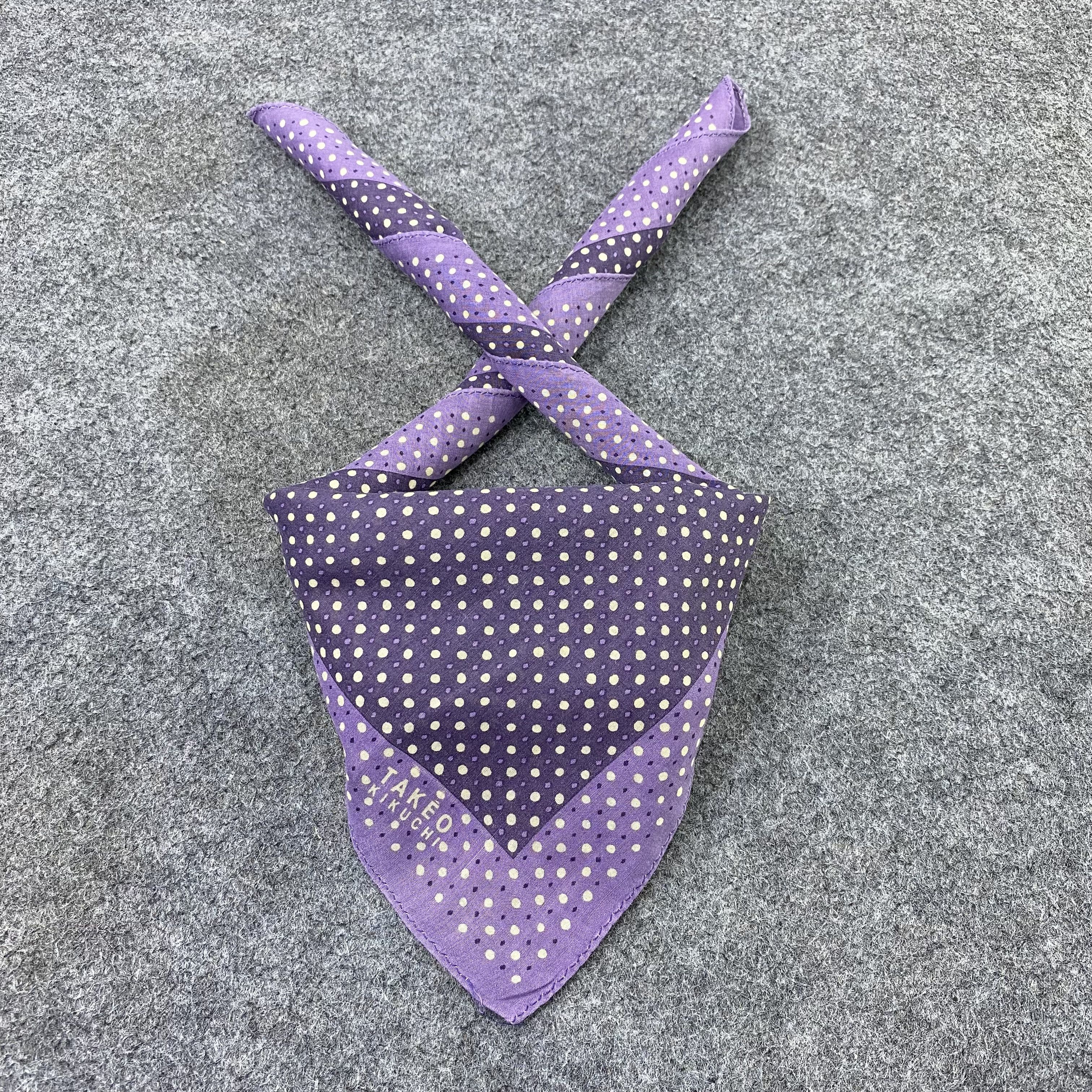 Takeo Kikuchi Takeo Kikuchi Handkerchief Neckerchief Bandana-B1584 Size ONE SIZE - 2 Thumbnail