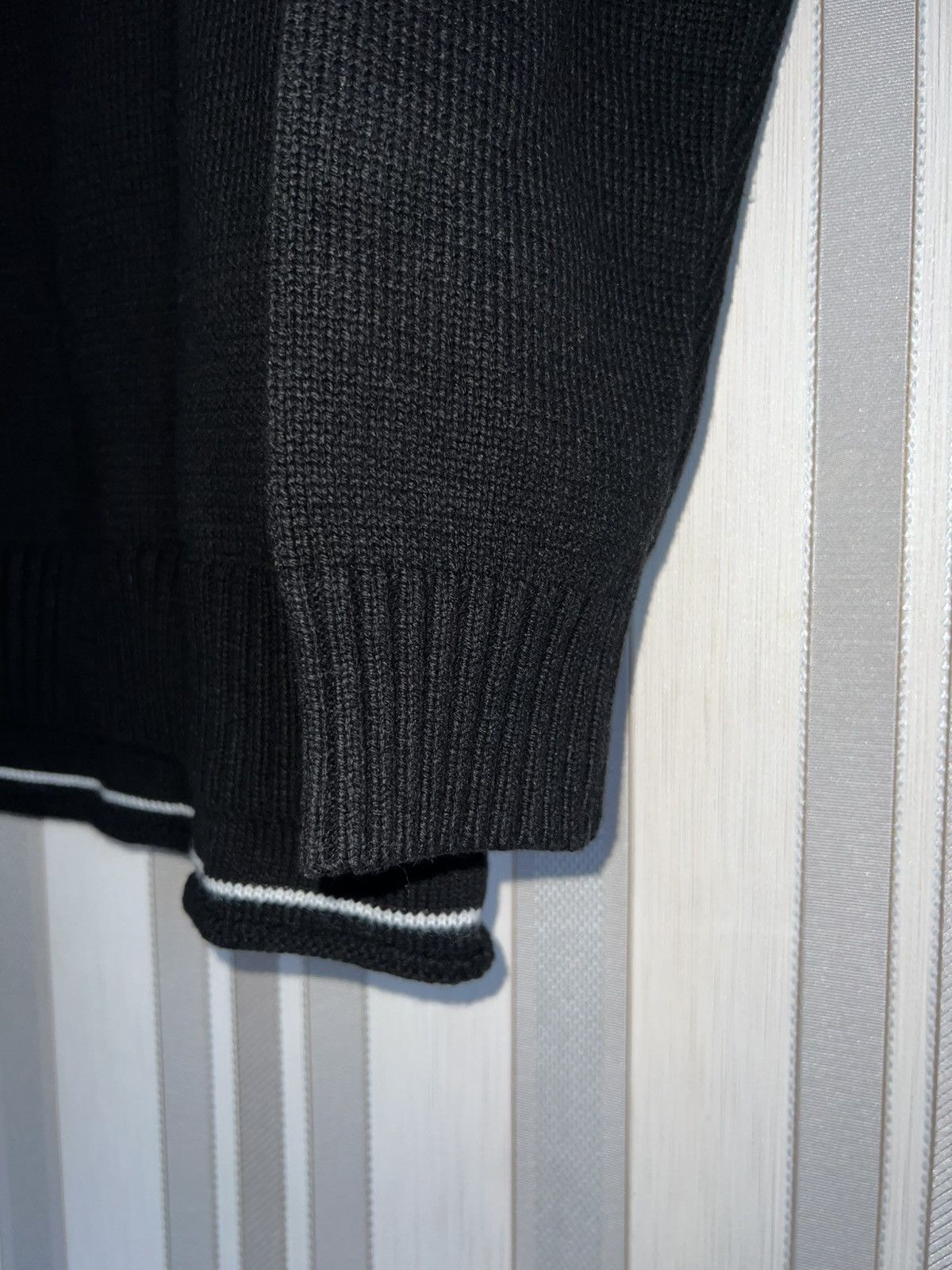 Givenchy GIVENCHY OVERSIZED KNITTED COTTON SWEATER HEAVYWEIGHT Size US M / EU 48-50 / 2 - 2 Thumbnail