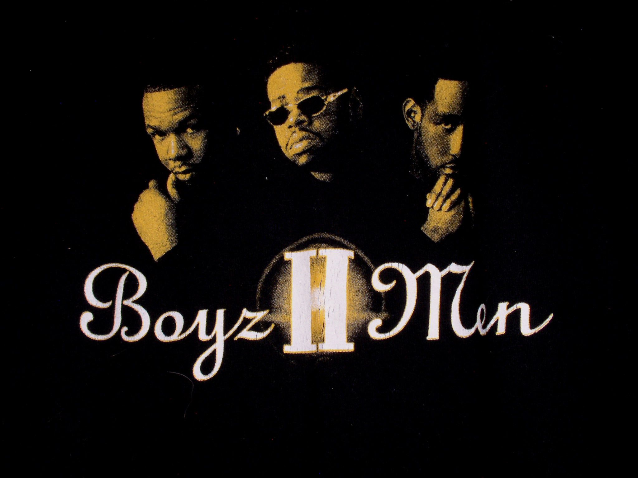 Rap Tees Boyz II Men Concert Tour T Shirt Vintage 2005 Philadelphia Size US XL / EU 56 / 4 - 3 Thumbnail