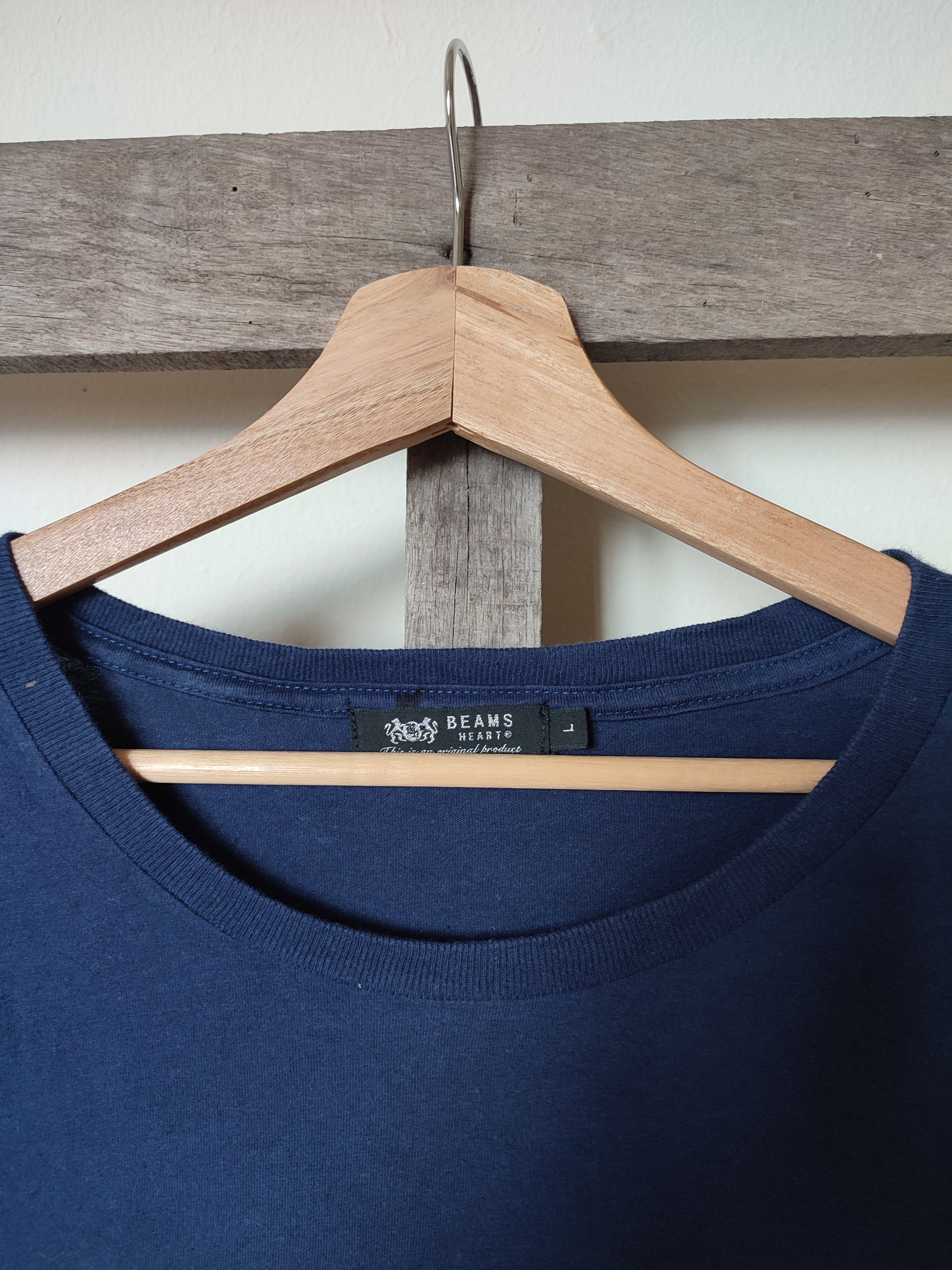 Beams Plus BEAMS HEART SURF SINGLE POCKET VINTAGE TEE Size US L / EU 52-54 / 3 - 4 Thumbnail